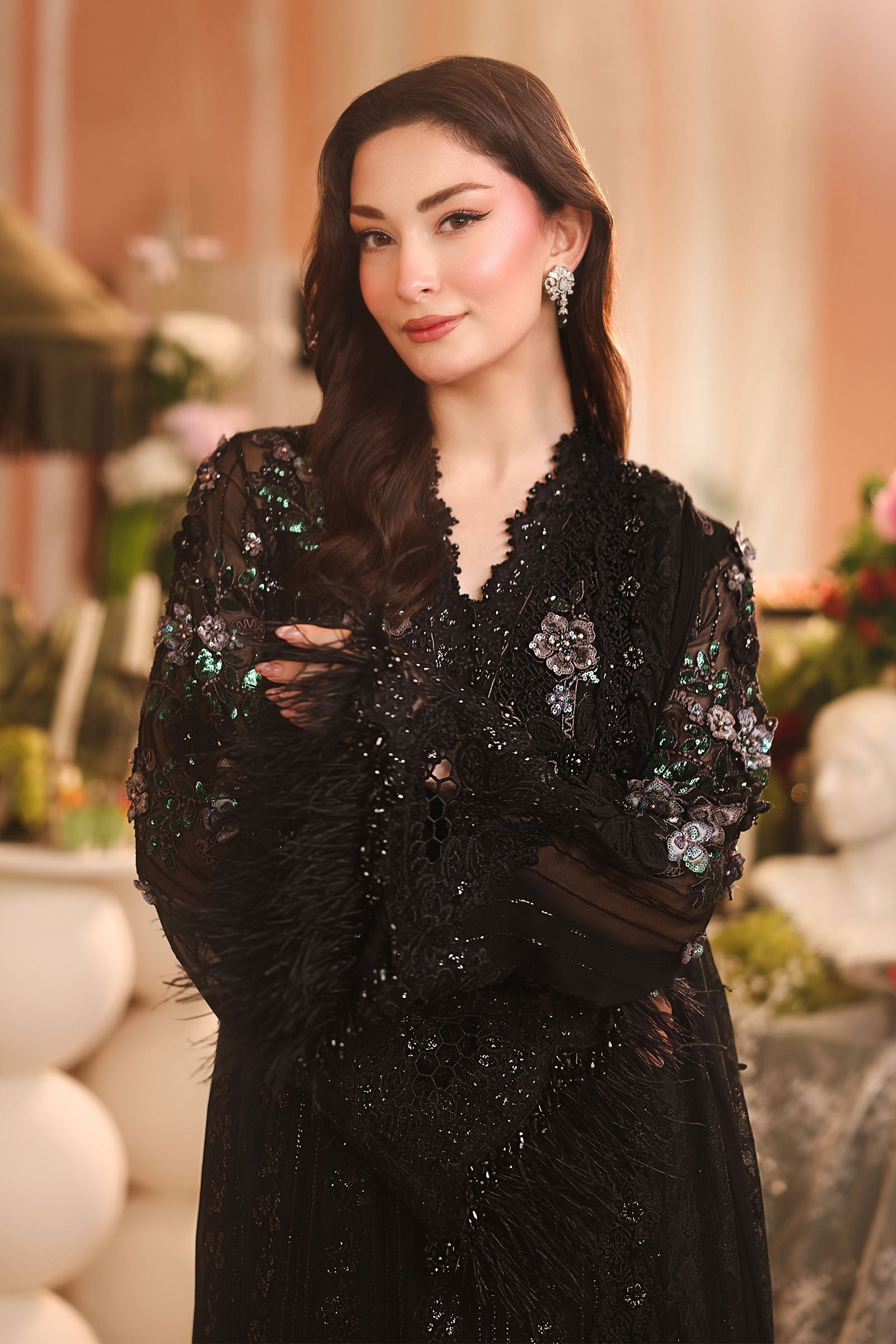 Maria.B Chiffons (MPC-26-204-Black) Ayla's Atelier