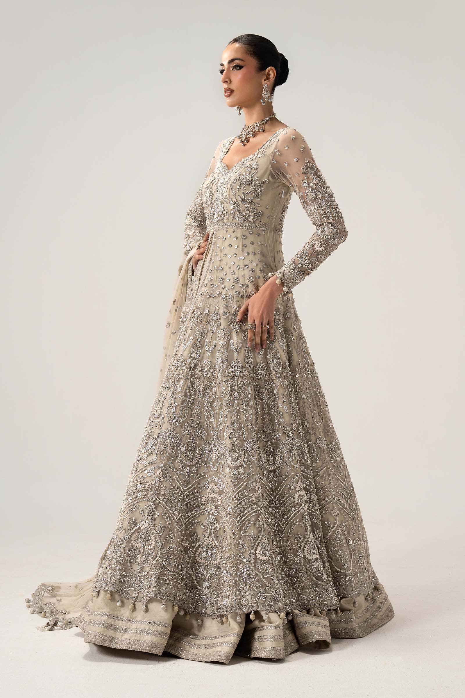 Maria.B Retro Shadmani Couture - Elaria Ayla's Atelier
