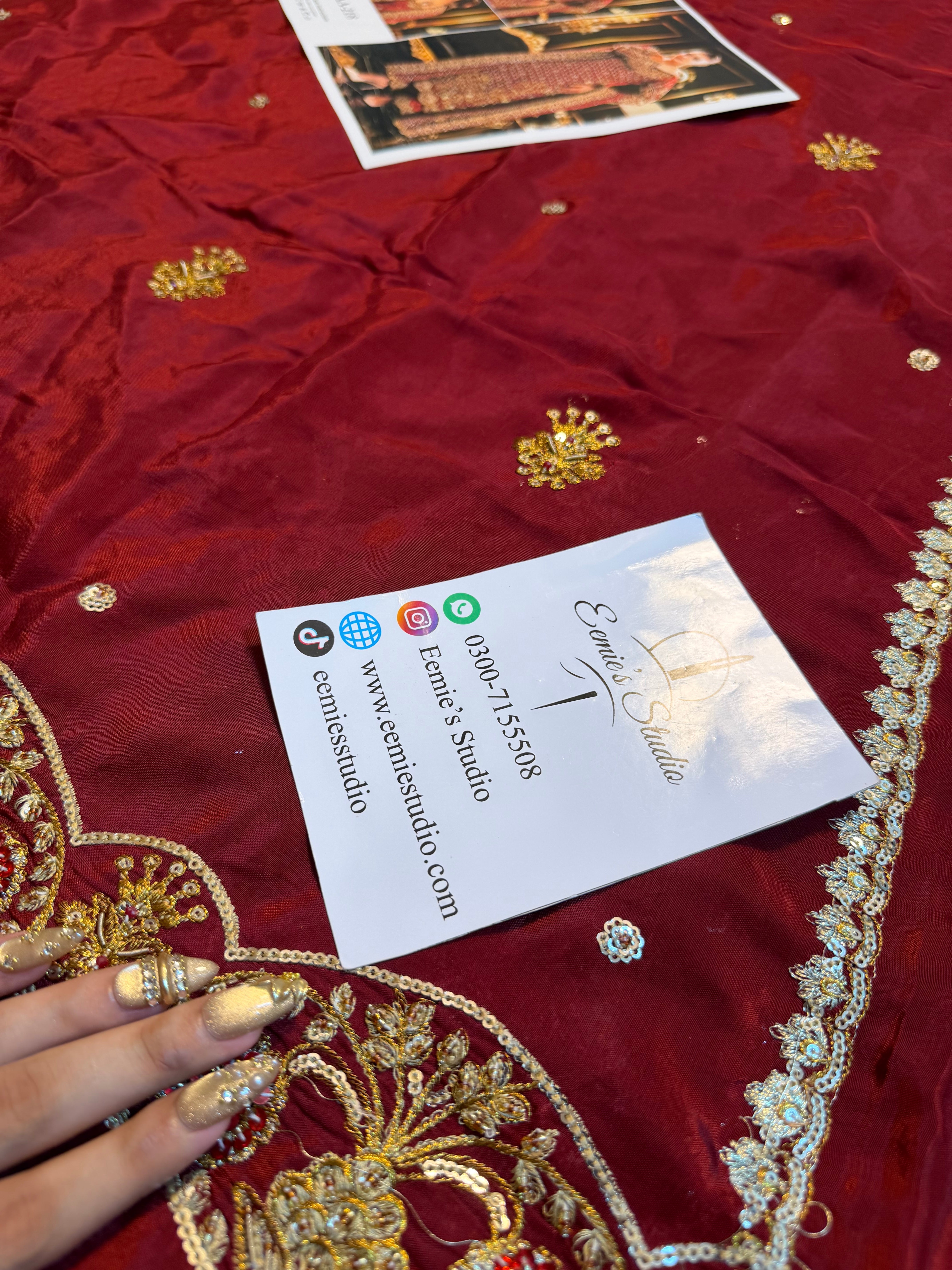 Usama Silk - Crimson Jewelcourt Ayla's Atelier