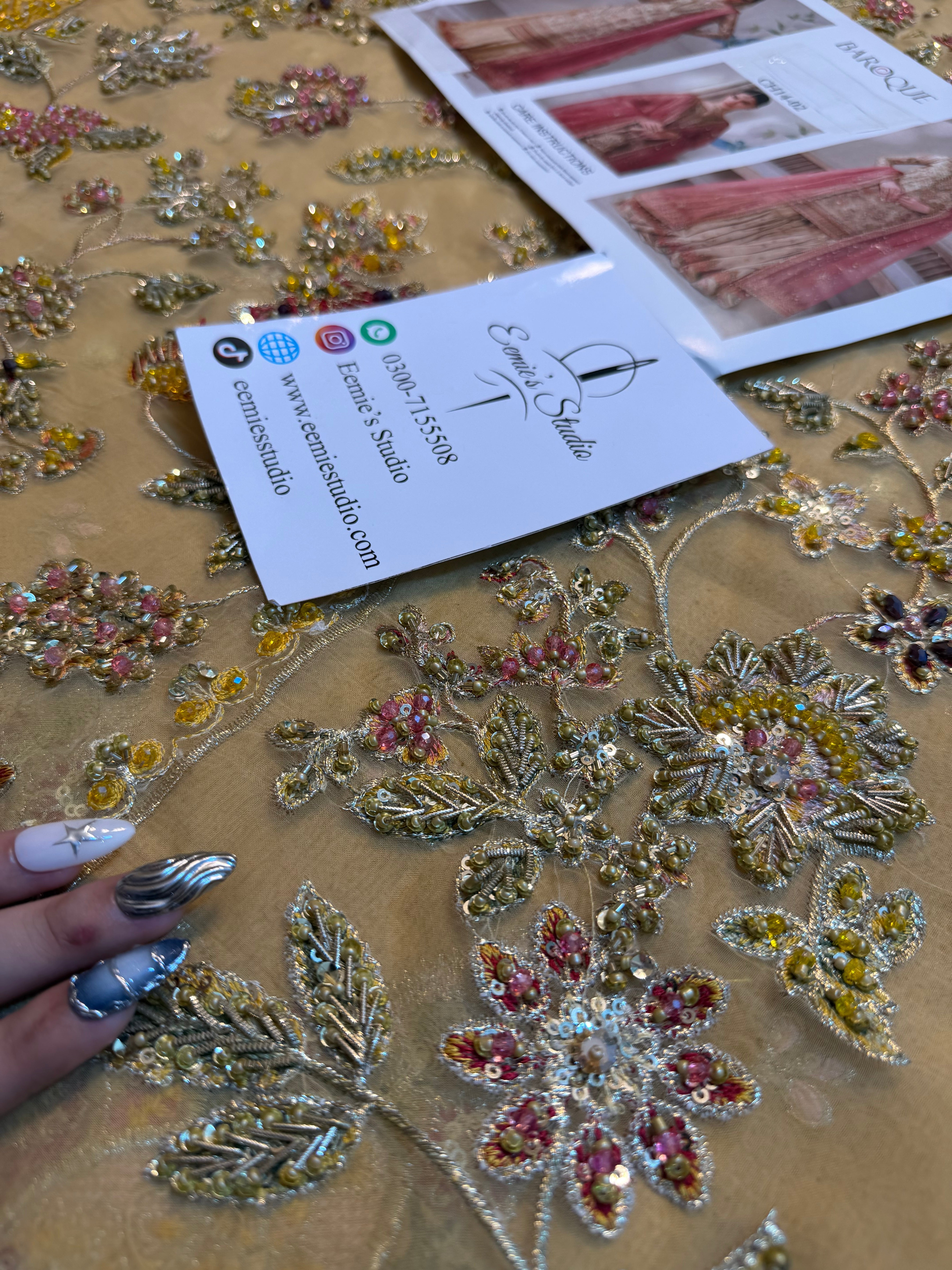 Baroque Chantelle EMBROIDERED CH14-02 Ayla's Atelier
