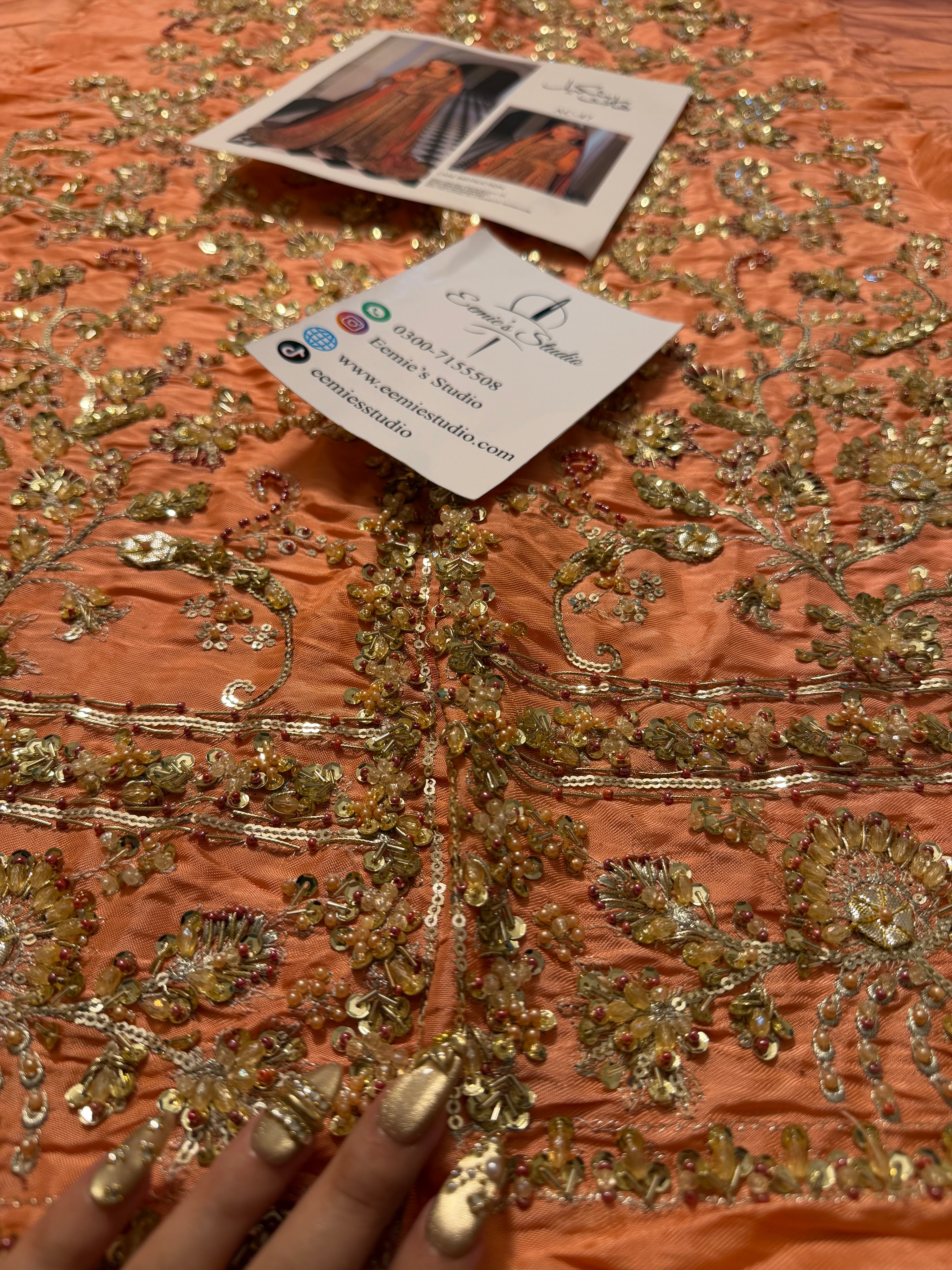 Haris Shakeel - Safeera (with 2 duppatas) Ayla's Atelier