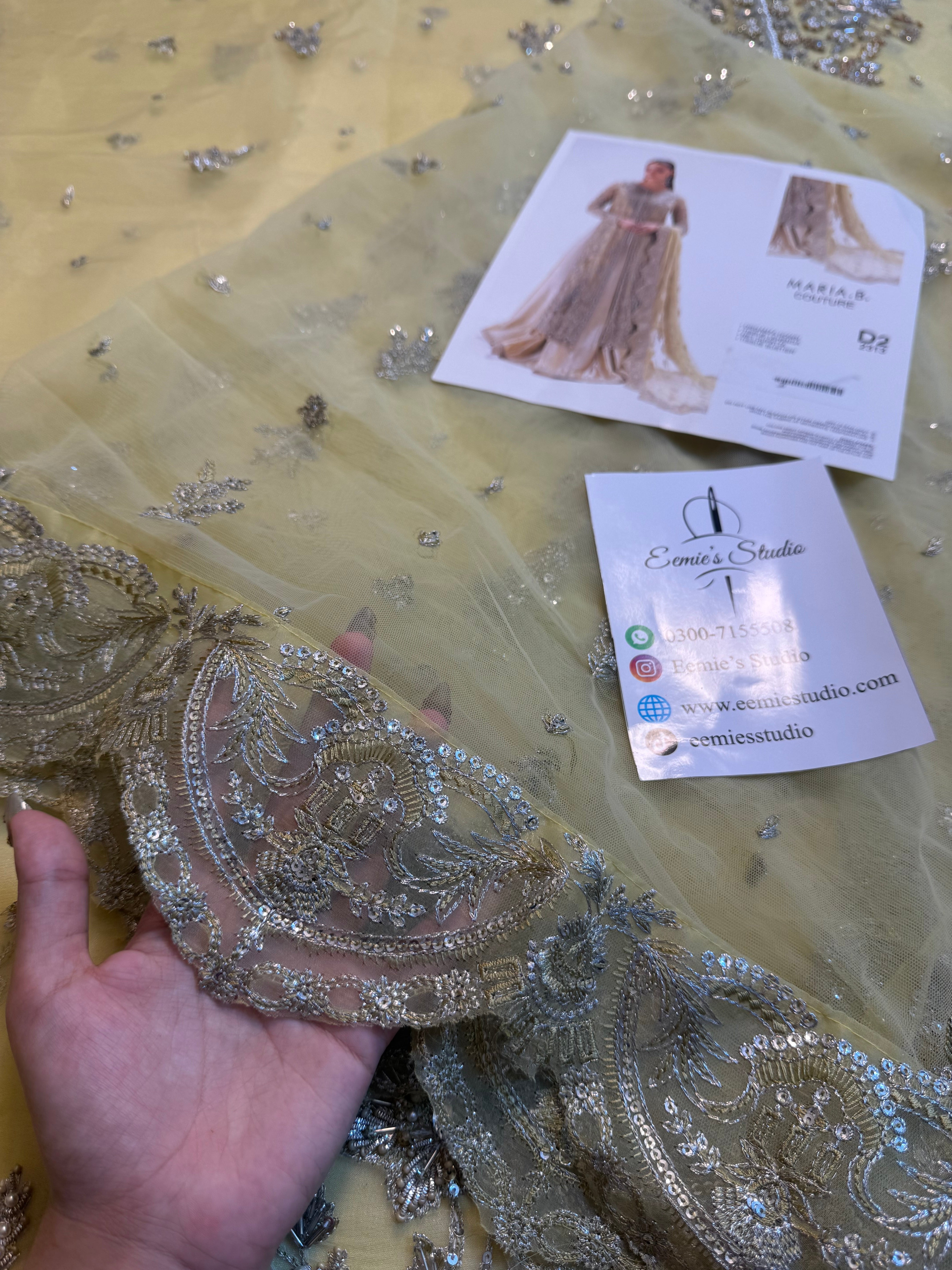 Maria.B Retro Shadmani Couture - Serelia Ayla's Atelier