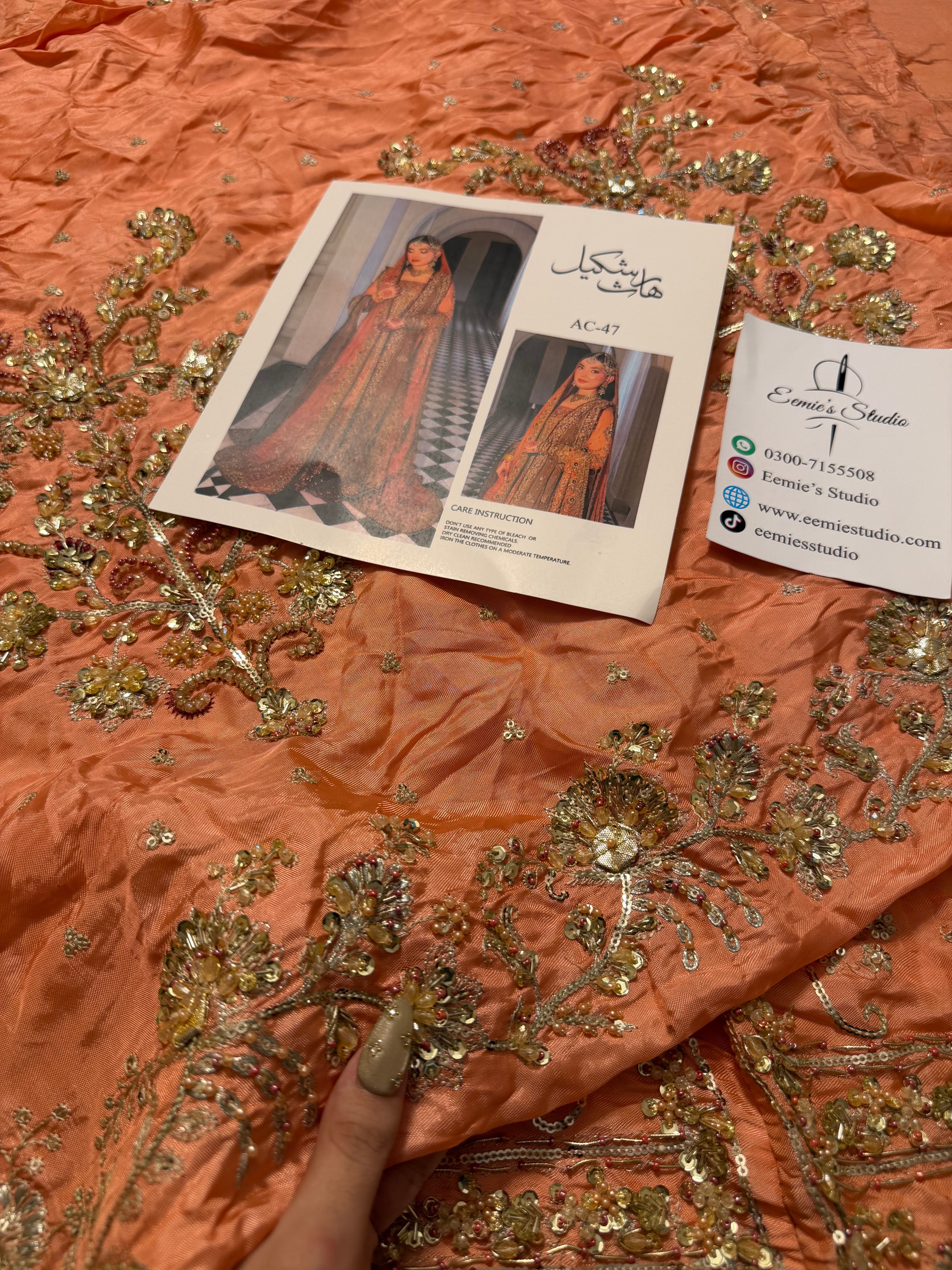 Haris Shakeel - Safeera (with 2 duppatas) Ayla's Atelier