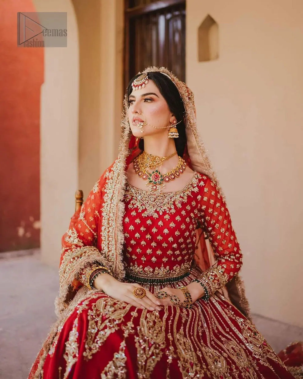 Maha Wajahat Khan - Luxury Bridal Lehenga My Store