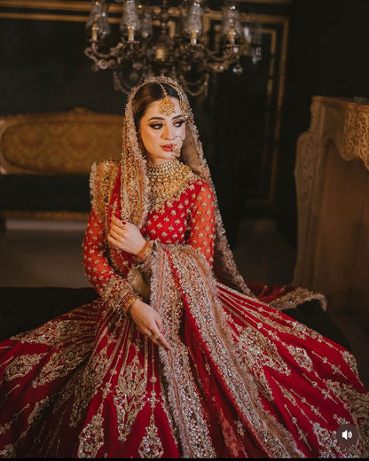 Maha Wajahat Khan - Luxury Bridal Lehenga My Store