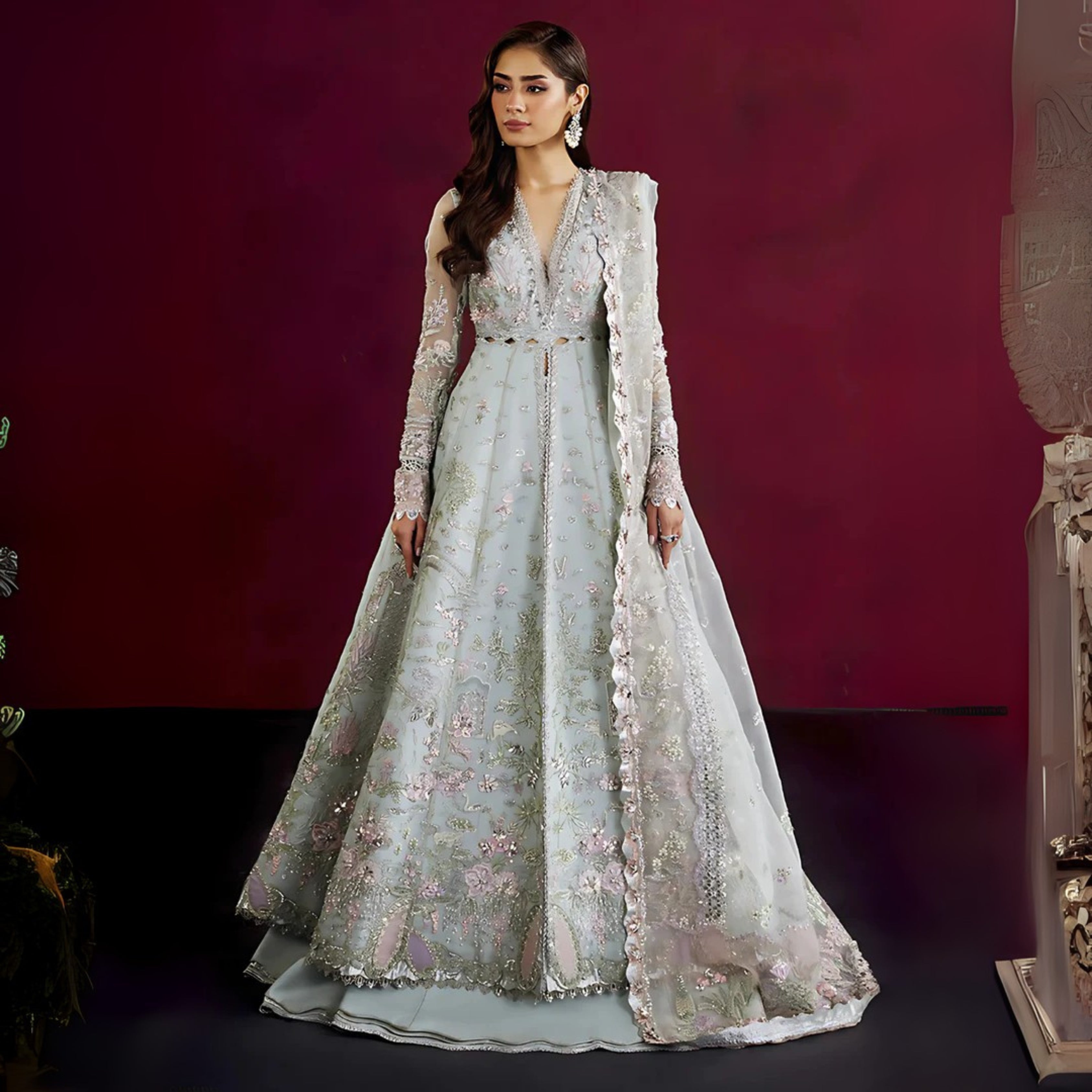 Republic womenswear - Aqua Blue Ayla's Atelier