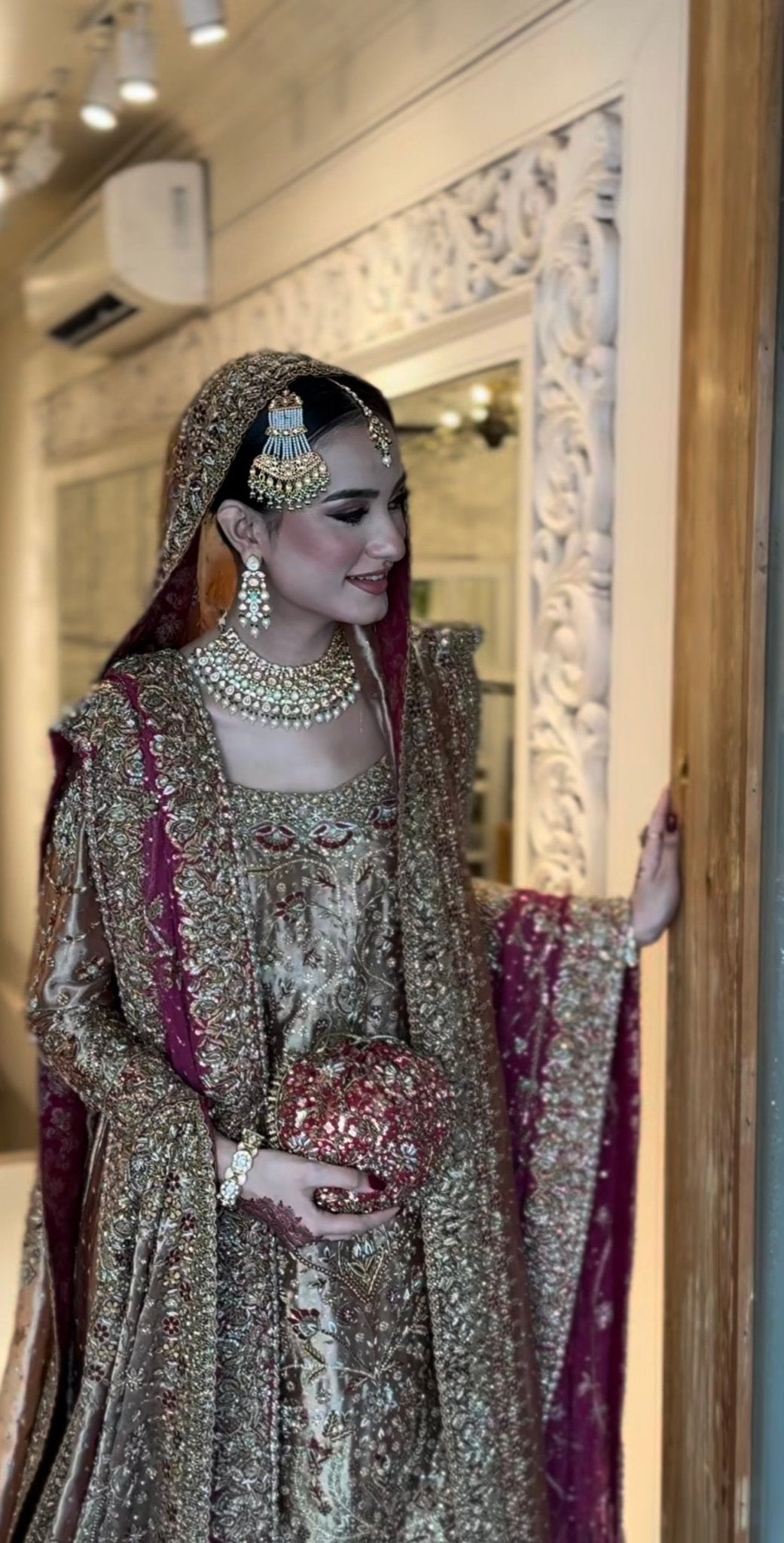 Haris Shakeel - Areeba (with 2 heavy duppatas) Ayla's Atelier