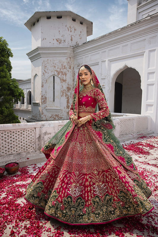 NOMAN AND BHAIYA - SHOCKING PINK AHAD DESIGN Ayla's Atelier