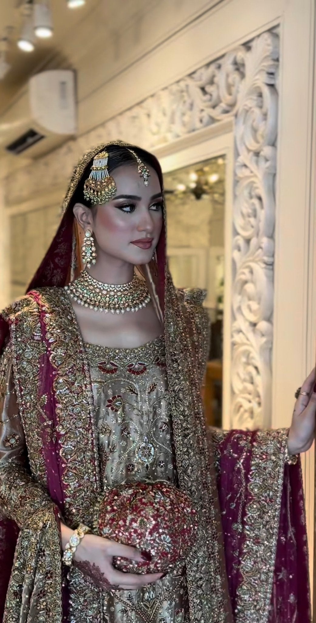 Haris Shakeel - Areeba (with 2 heavy duppatas) Ayla's Atelier