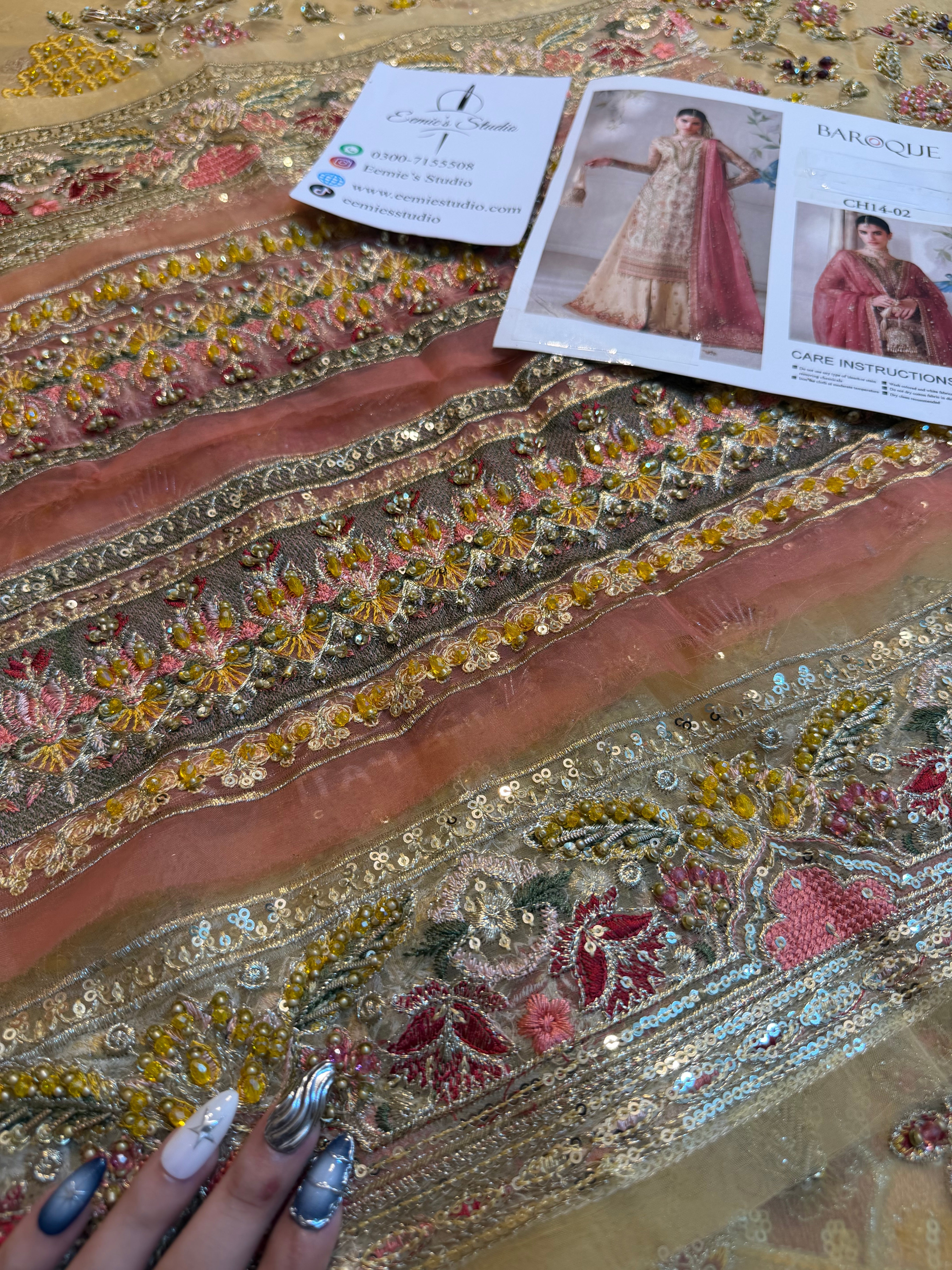 Baroque Chantelle EMBROIDERED CH14-02 Ayla's Atelier