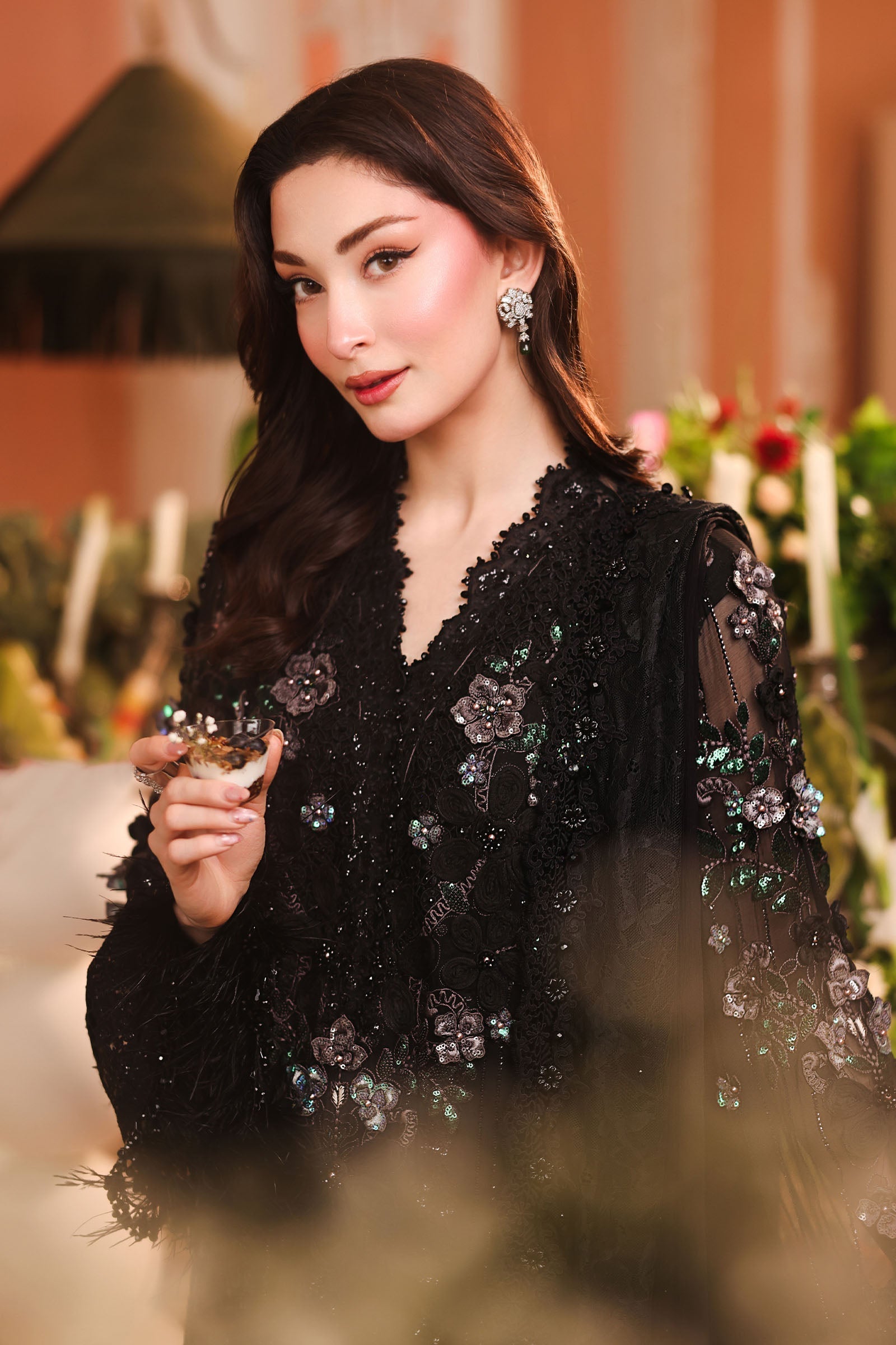 Maria.B Chiffons (MPC-26-204-Black) Ayla's Atelier