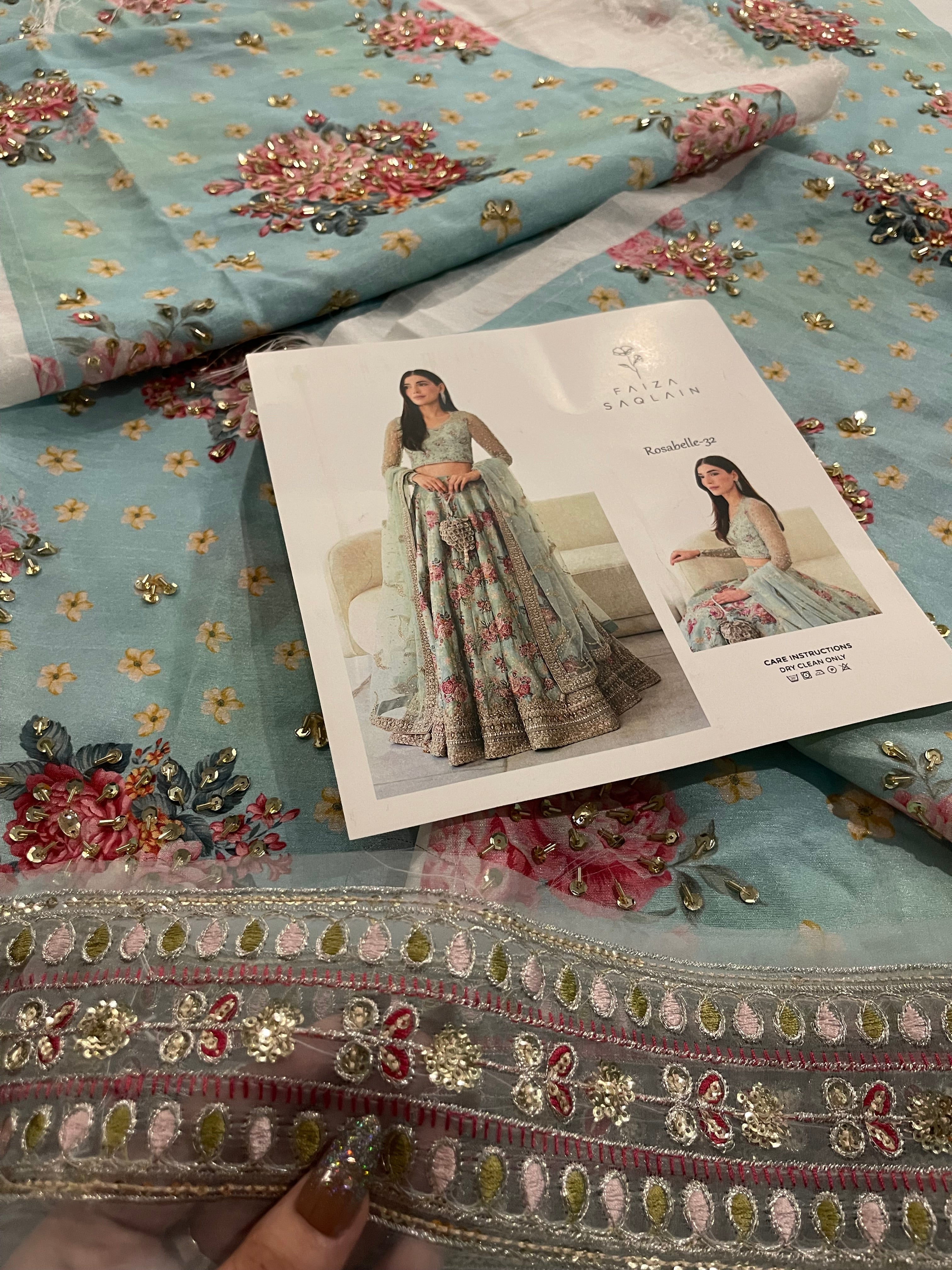 Faiza Saqlain - Rosabelle Ayla's Atelier