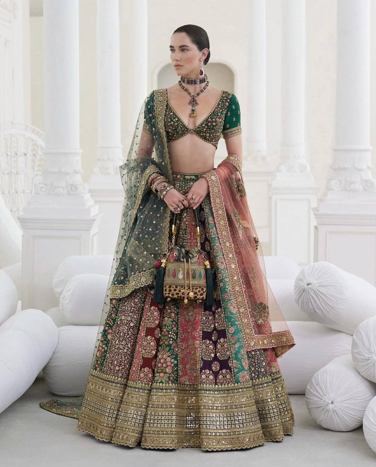 Sabyasachi Mukherjee - Multi with 18 panels Ayla's Atelier