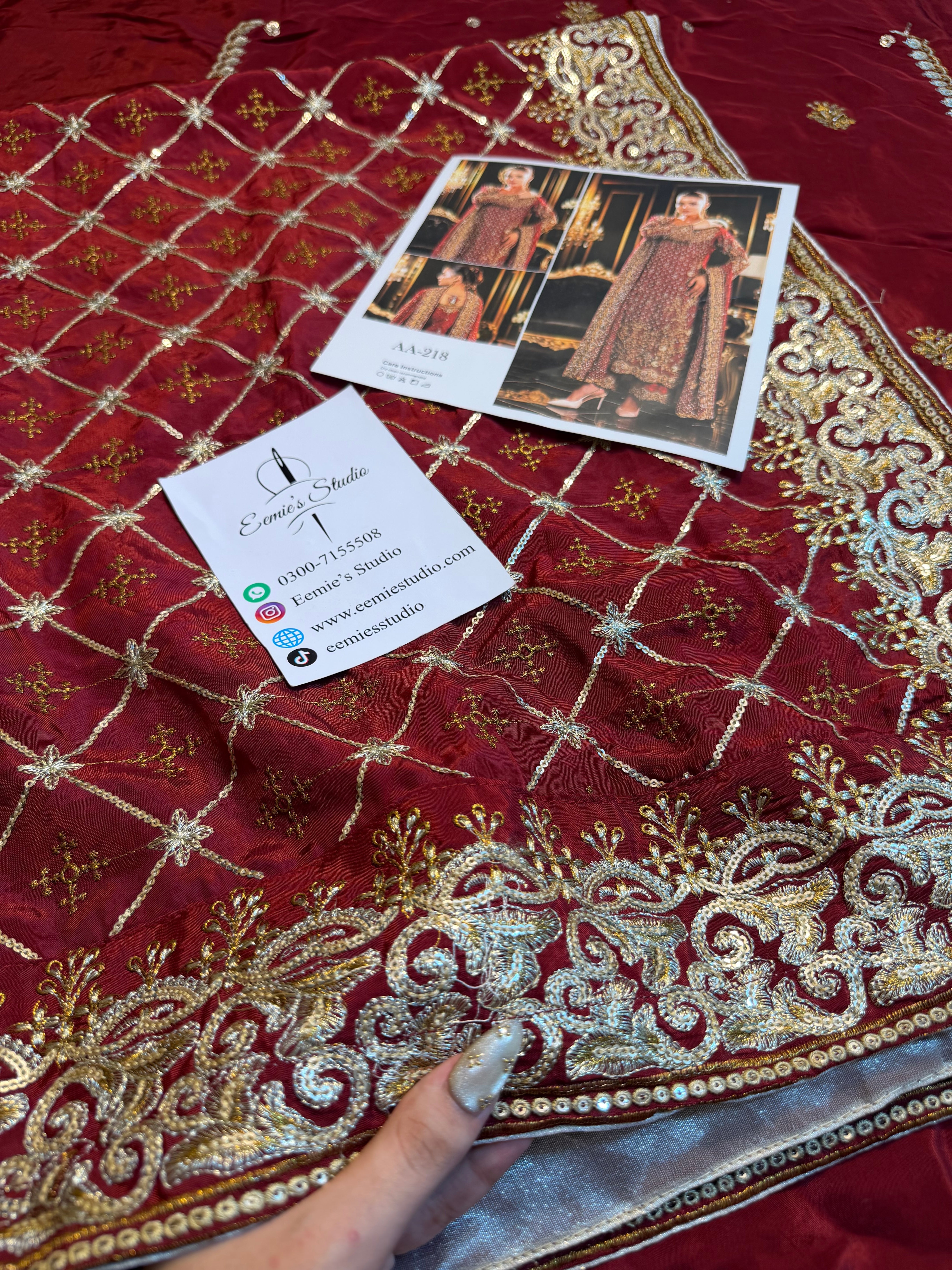 Usama Silk - Crimson Jewelcourt Ayla's Atelier