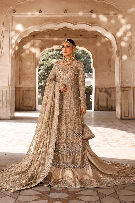 Maria B. | 3 Piece Unstitched Embroidered Sharara | Liliana EX-145 Zareen Vestir