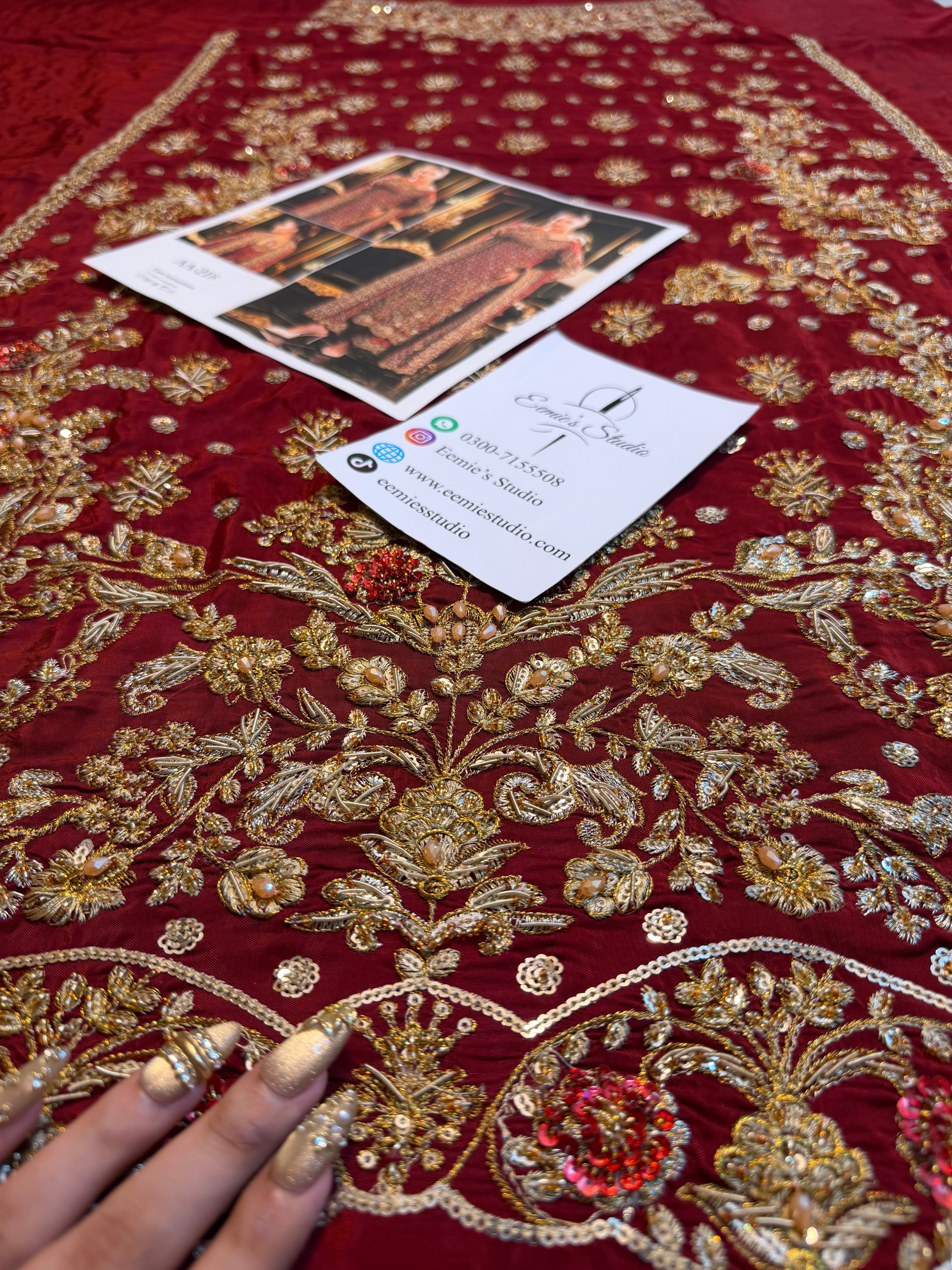 Usama Silk - Crimson Jewelcourt Ayla's Atelier