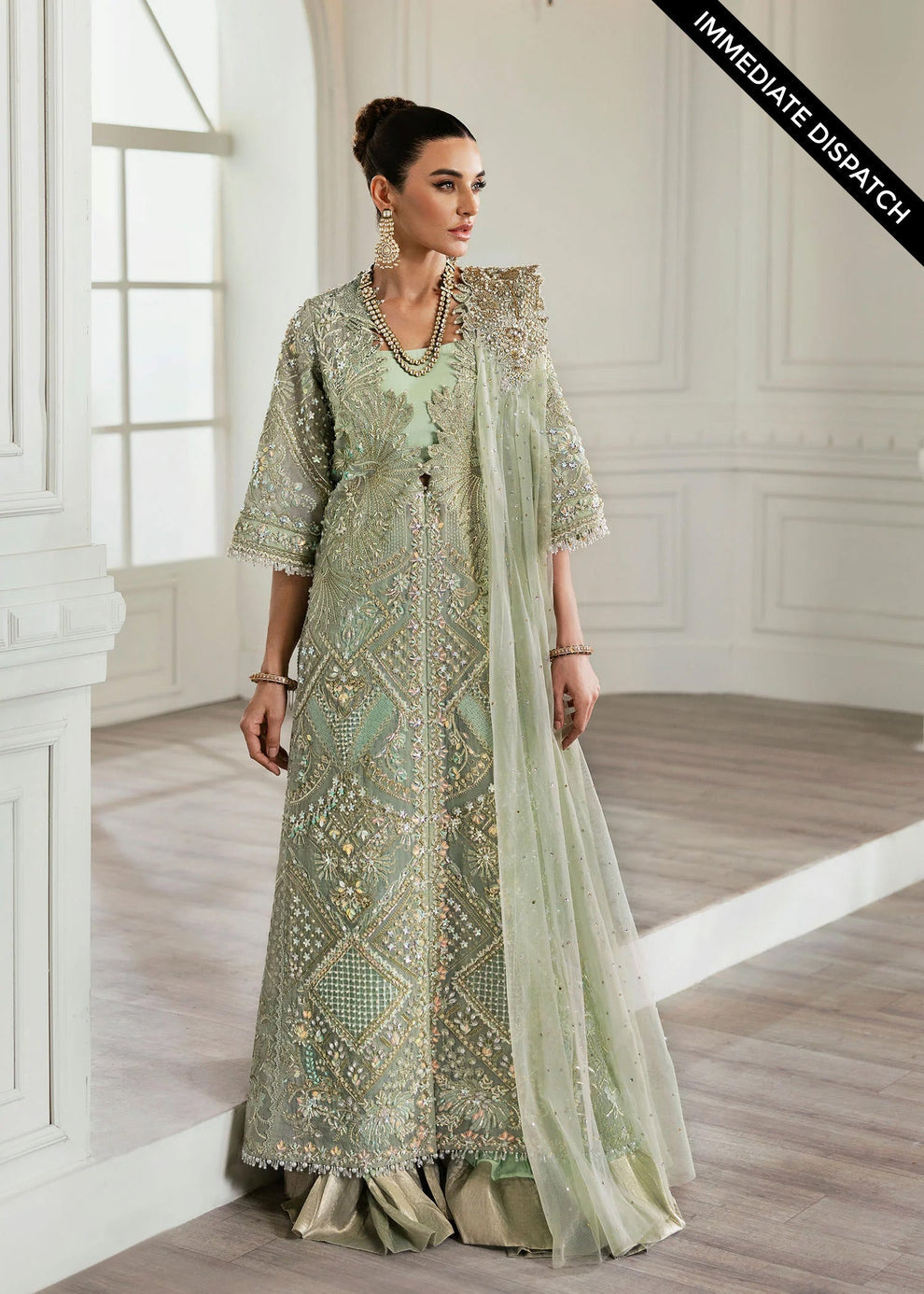 Crimson By Saira Shakira - Art Deco Glitz