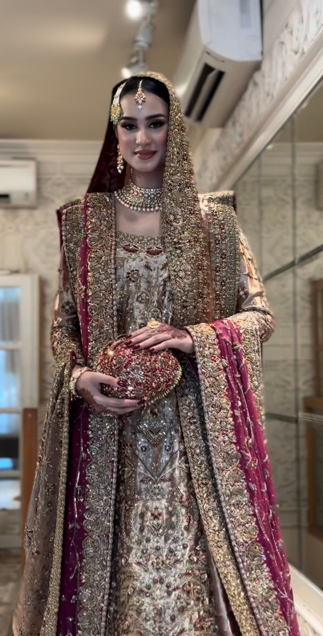 Haris Shakeel - Areeba (with 2 heavy duppatas) Ayla's Atelier