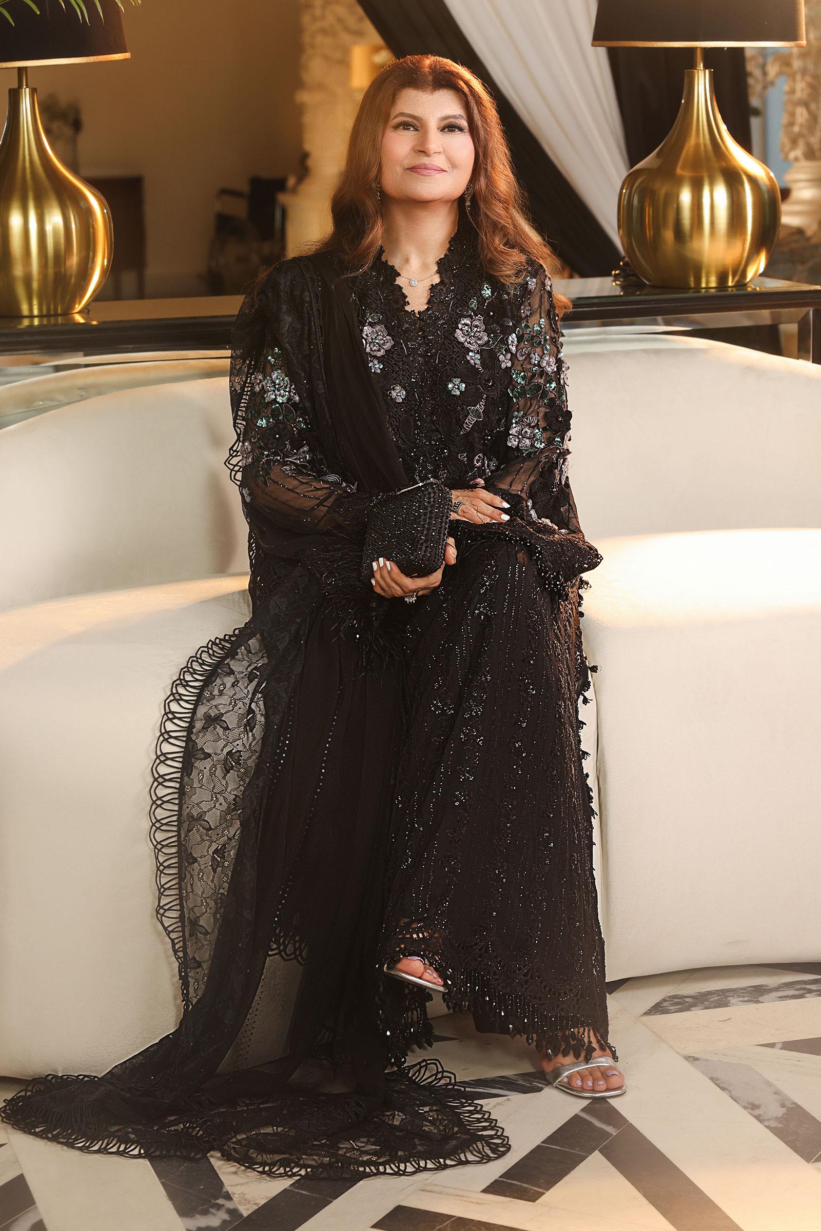 Maria.B Chiffons (MPC-26-204-Black) Ayla's Atelier