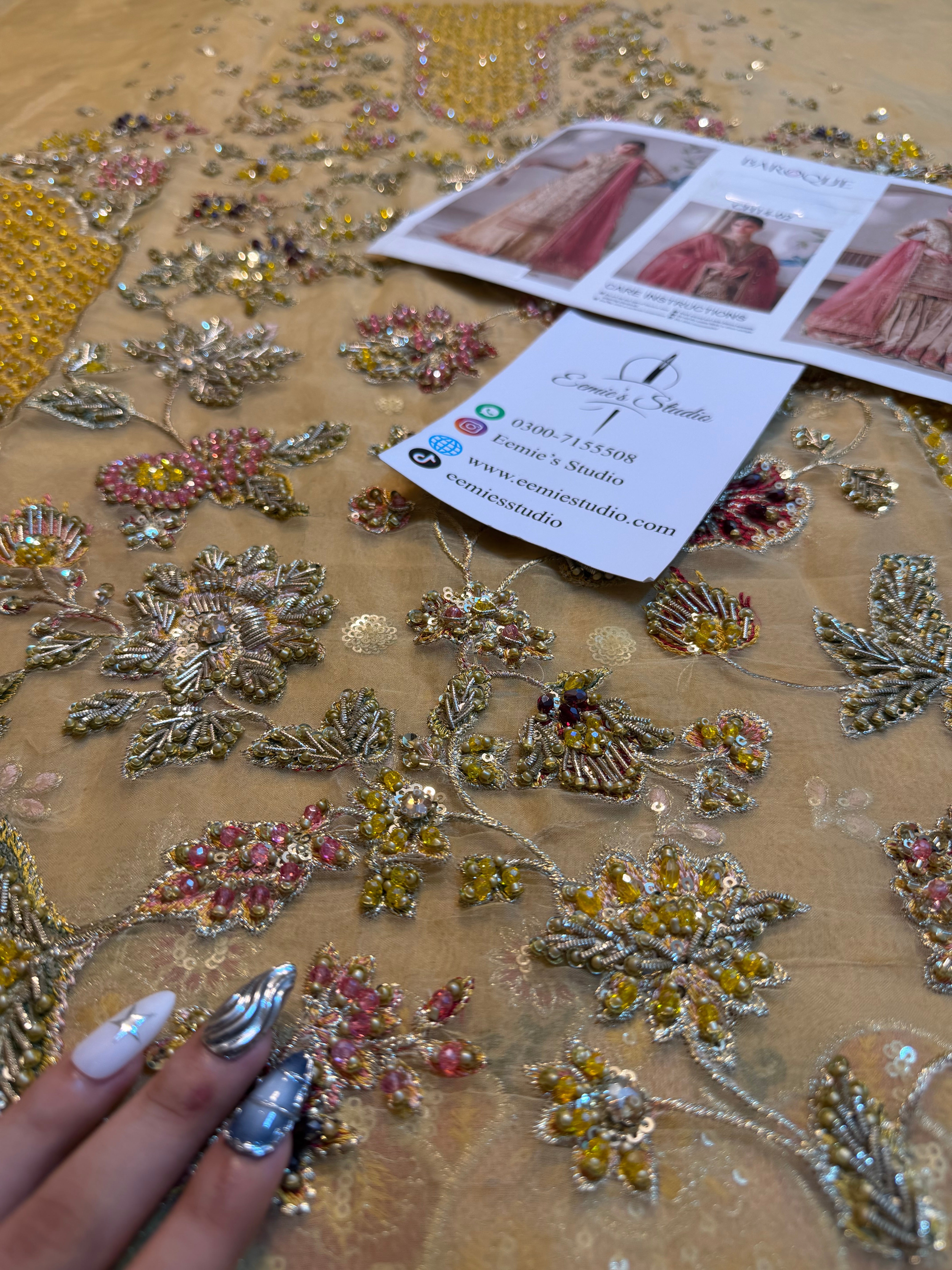 Baroque Chantelle EMBROIDERED CH14-02 Ayla's Atelier