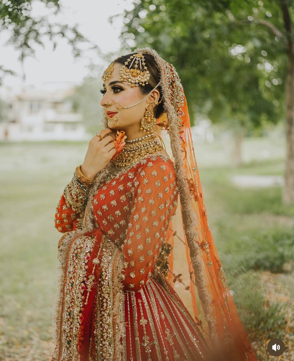 Maha Wajahat Khan - Luxury Bridal Lehenga My Store