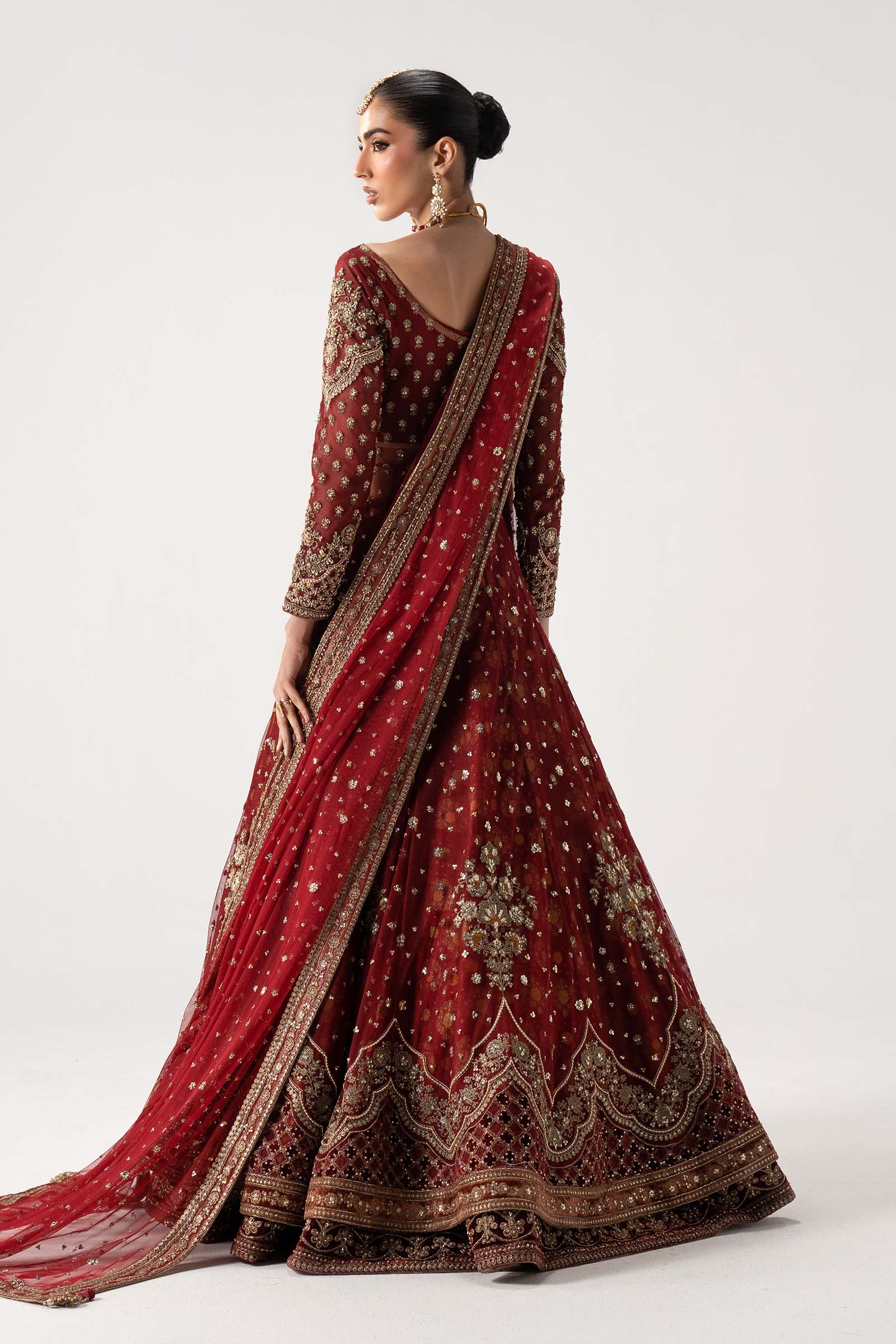 Maria.B Retro Shadmani Couture - Bazif Ayla's Atelier