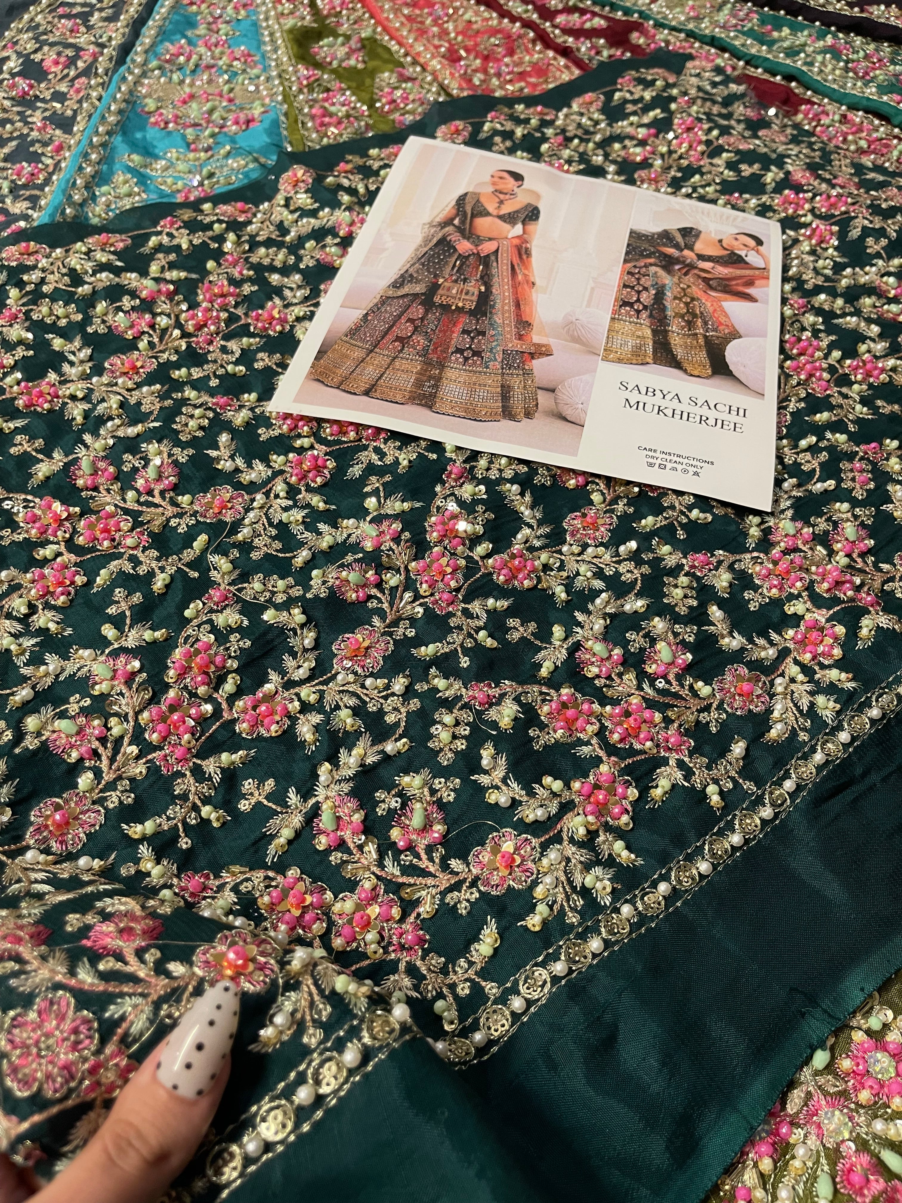 Sabyasachi Mukherjee - Multi with 18 panels Ayla's Atelier