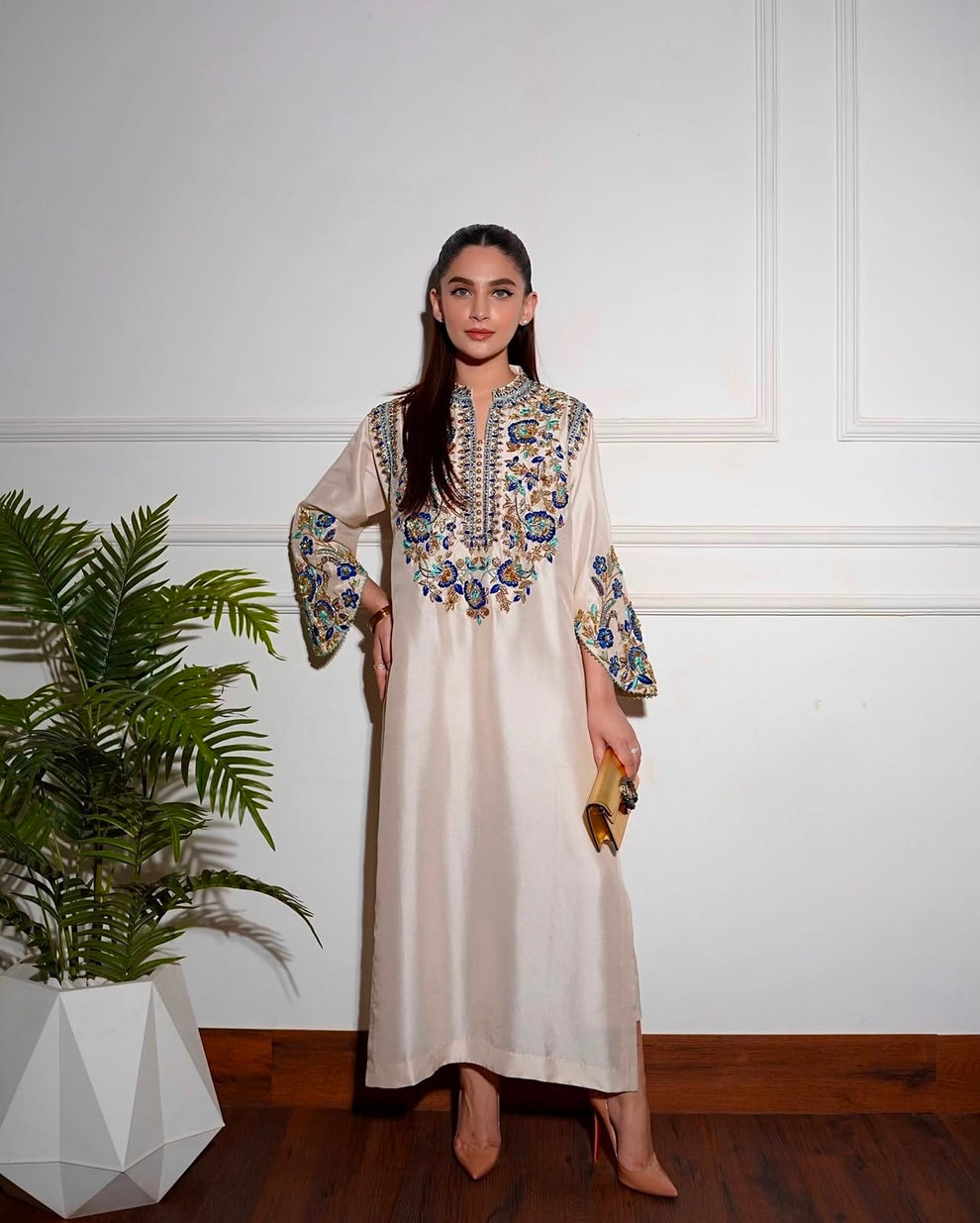 Aleena Khan Designer - White Ayla's Atelier