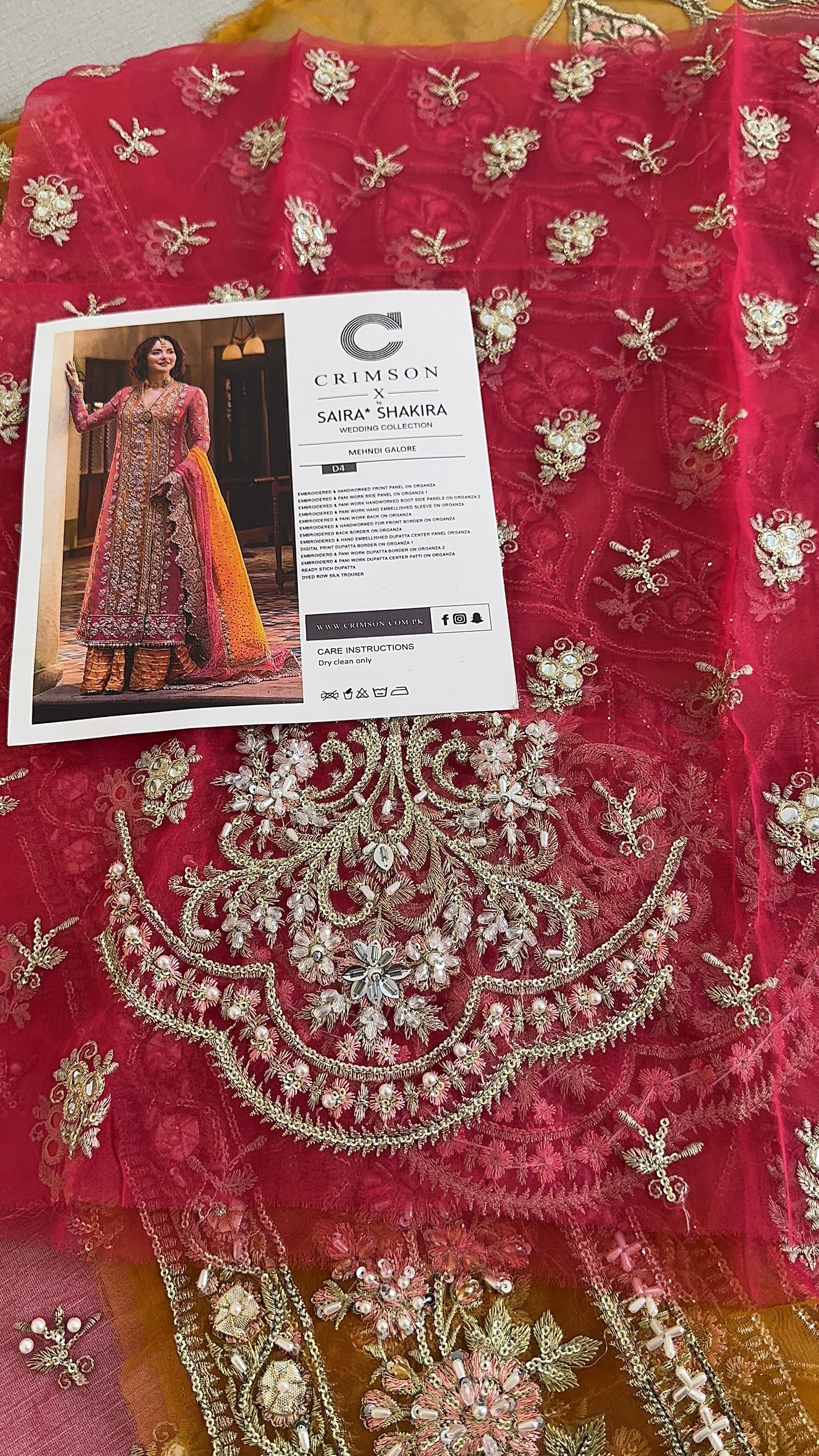 Crimson - Mehendi Galore Ayla's Atelier