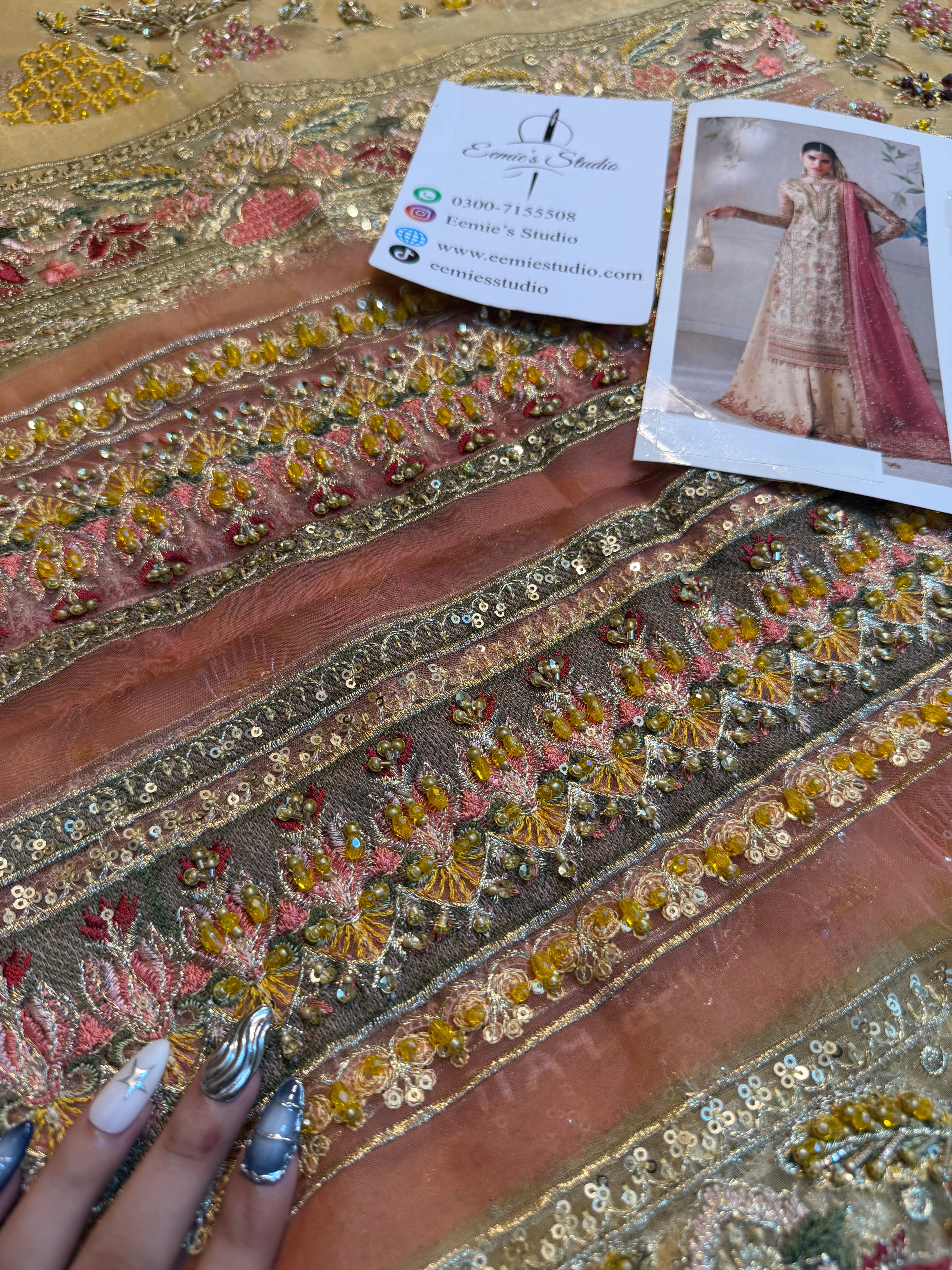 Baroque Chantelle EMBROIDERED CH14-02 Ayla's Atelier