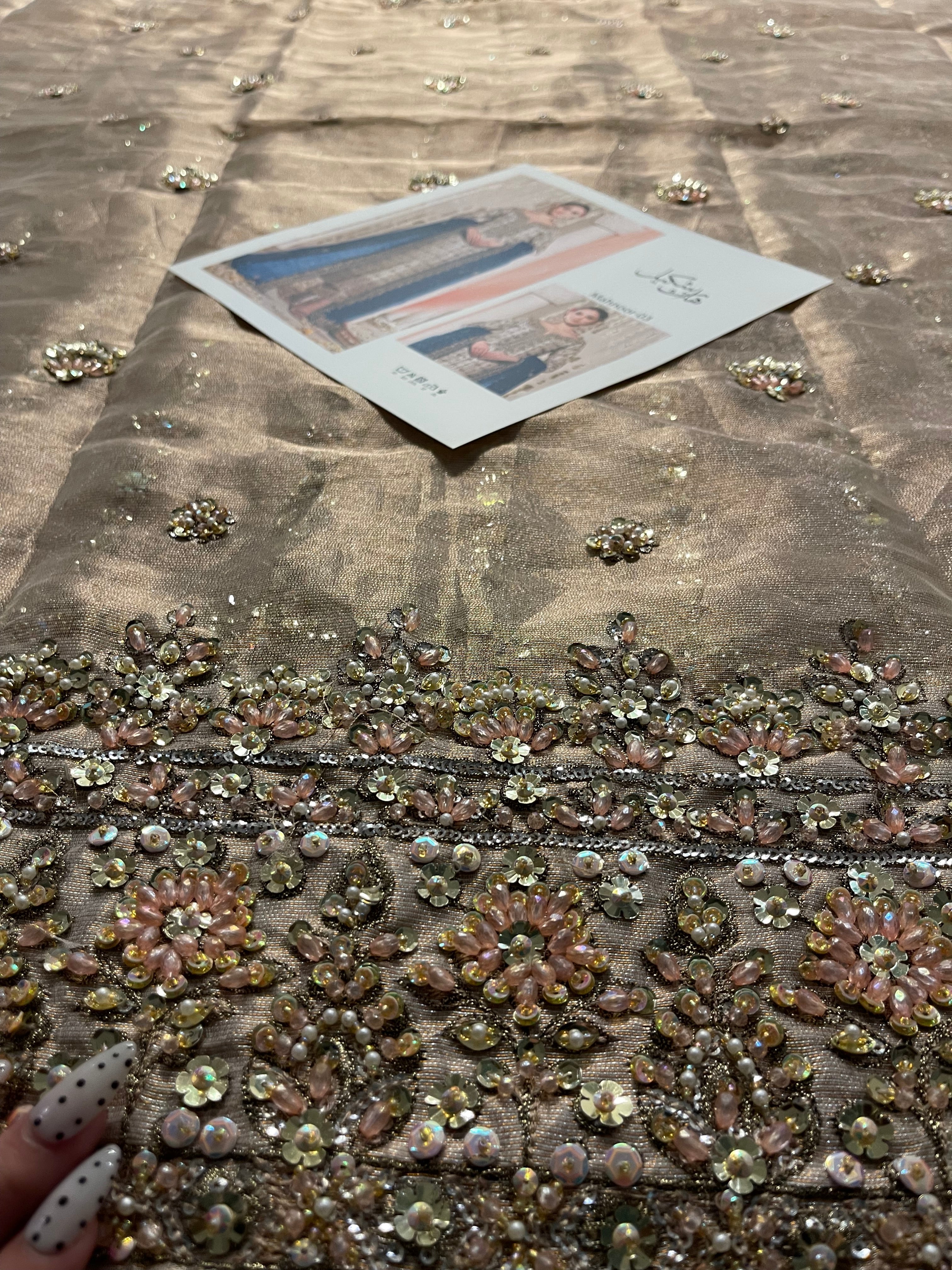 Haris Shakeel - Mahnoor (4 piece) Eemie's Studio