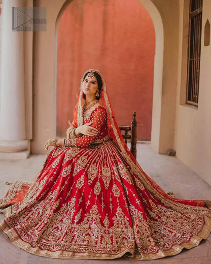 Maha Wajahat Khan - Luxury Bridal Lehenga My Store