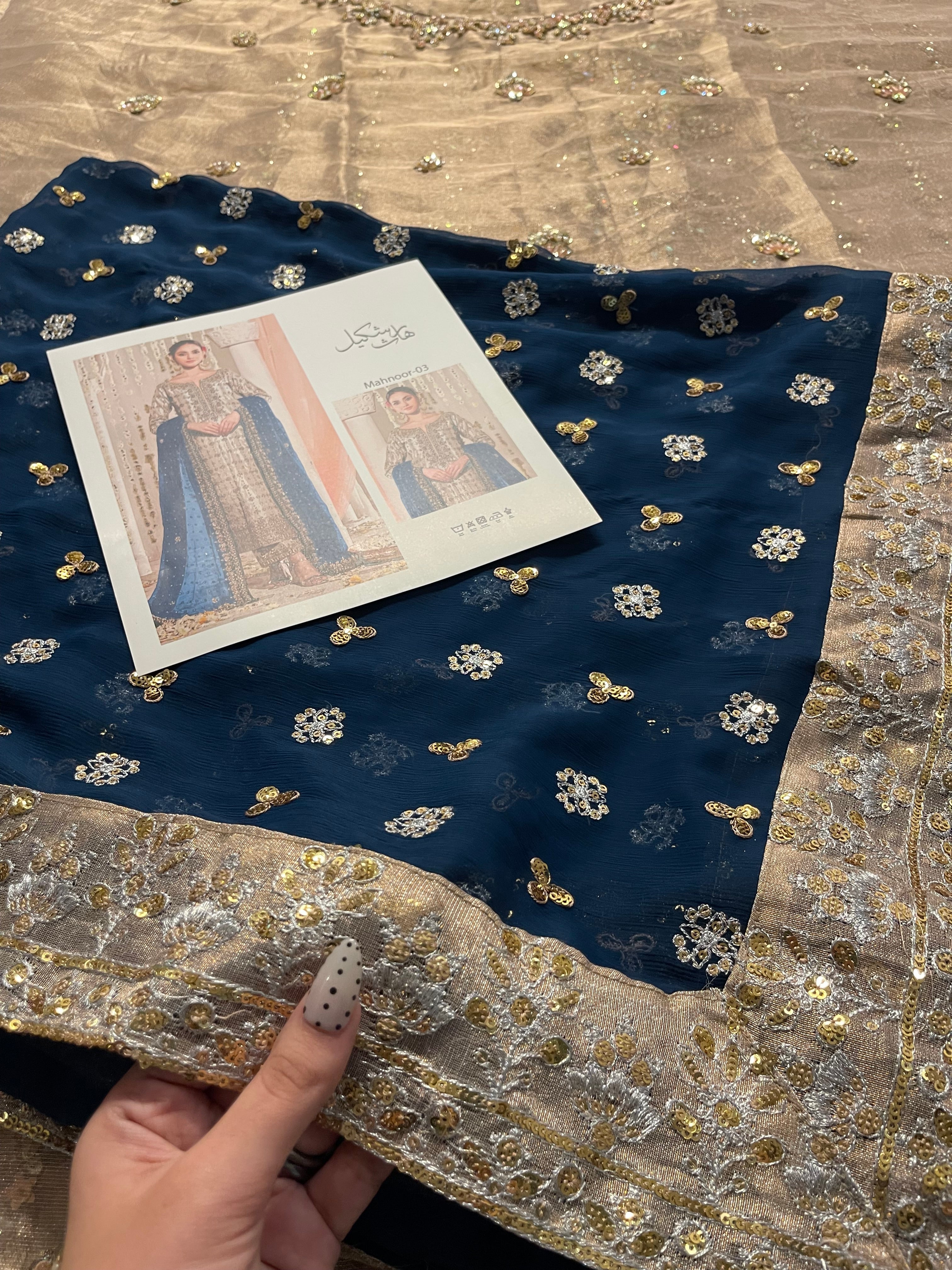 Haris Shakeel - Mahnoor (4 piece) Eemie's Studio