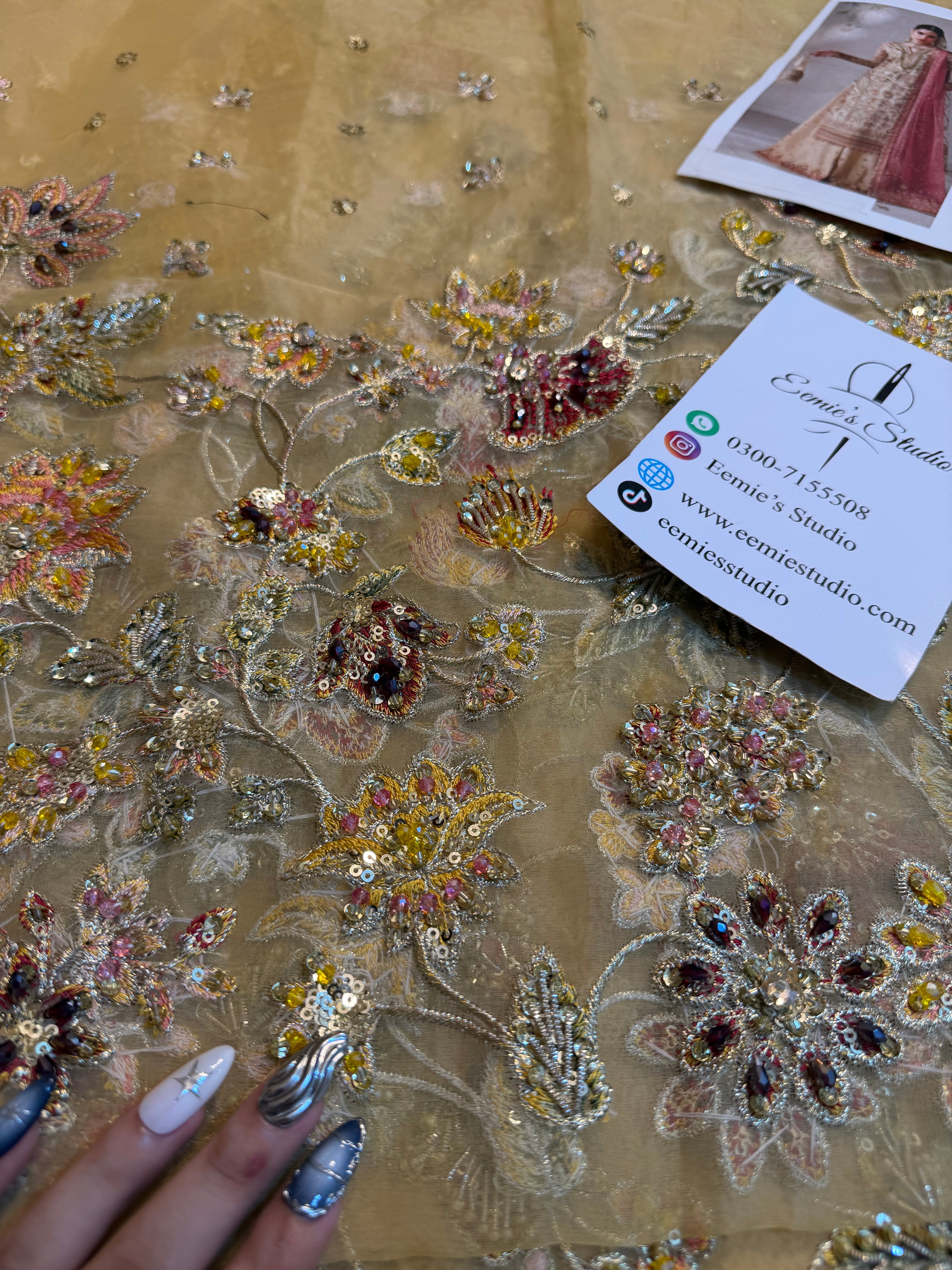 Baroque Chantelle EMBROIDERED CH14-02 Ayla's Atelier