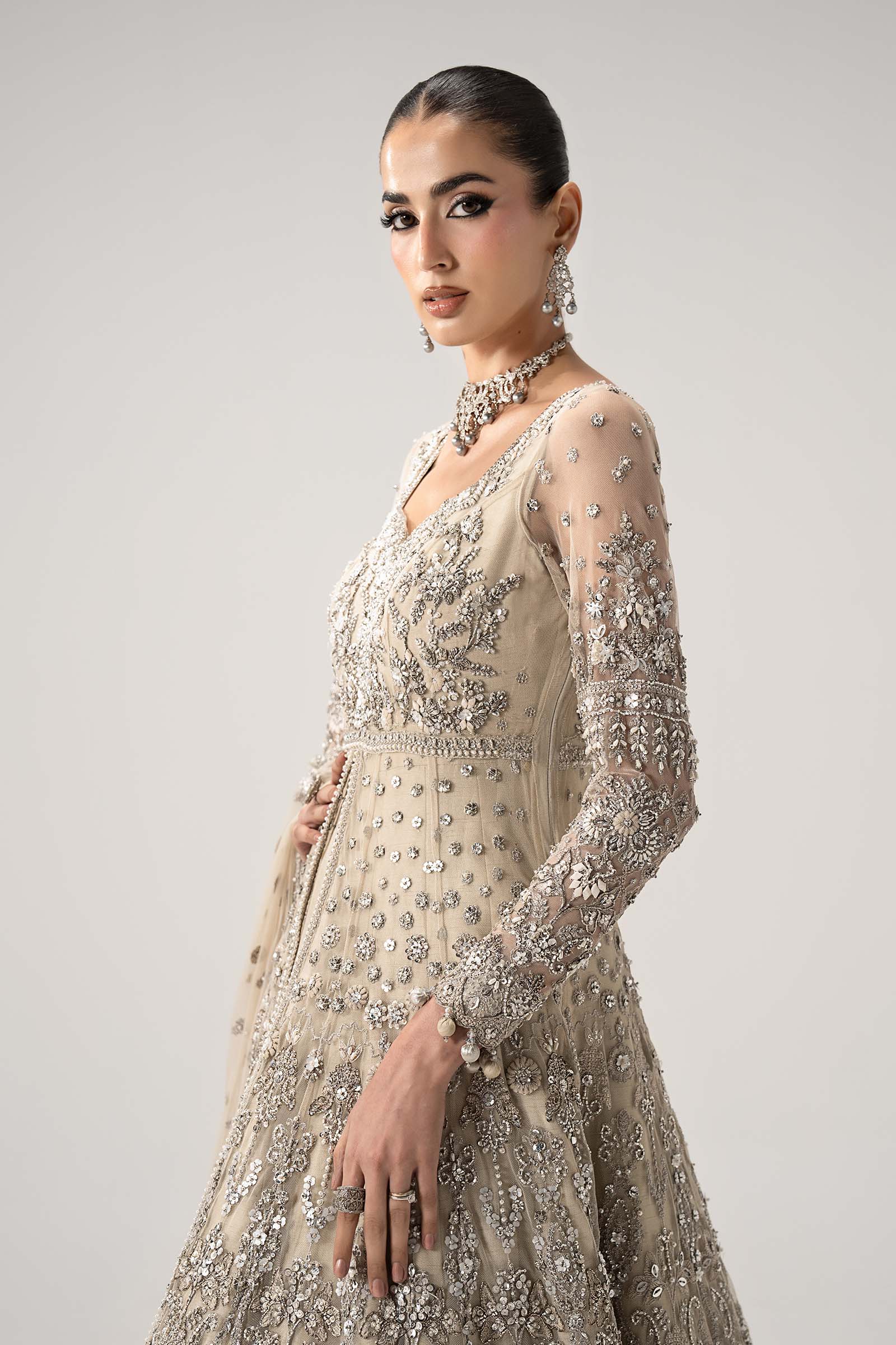 Maria.B Retro Shadmani Couture - Elaria Ayla's Atelier