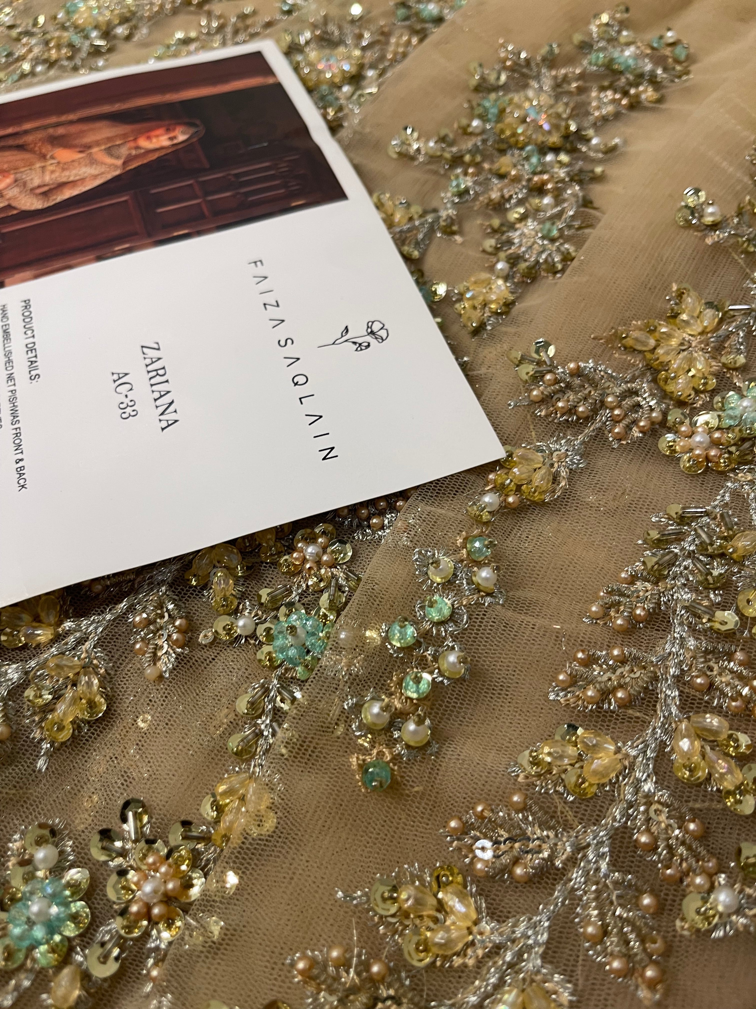 Faiza Saqlain - Zariana Ayla's Atelier