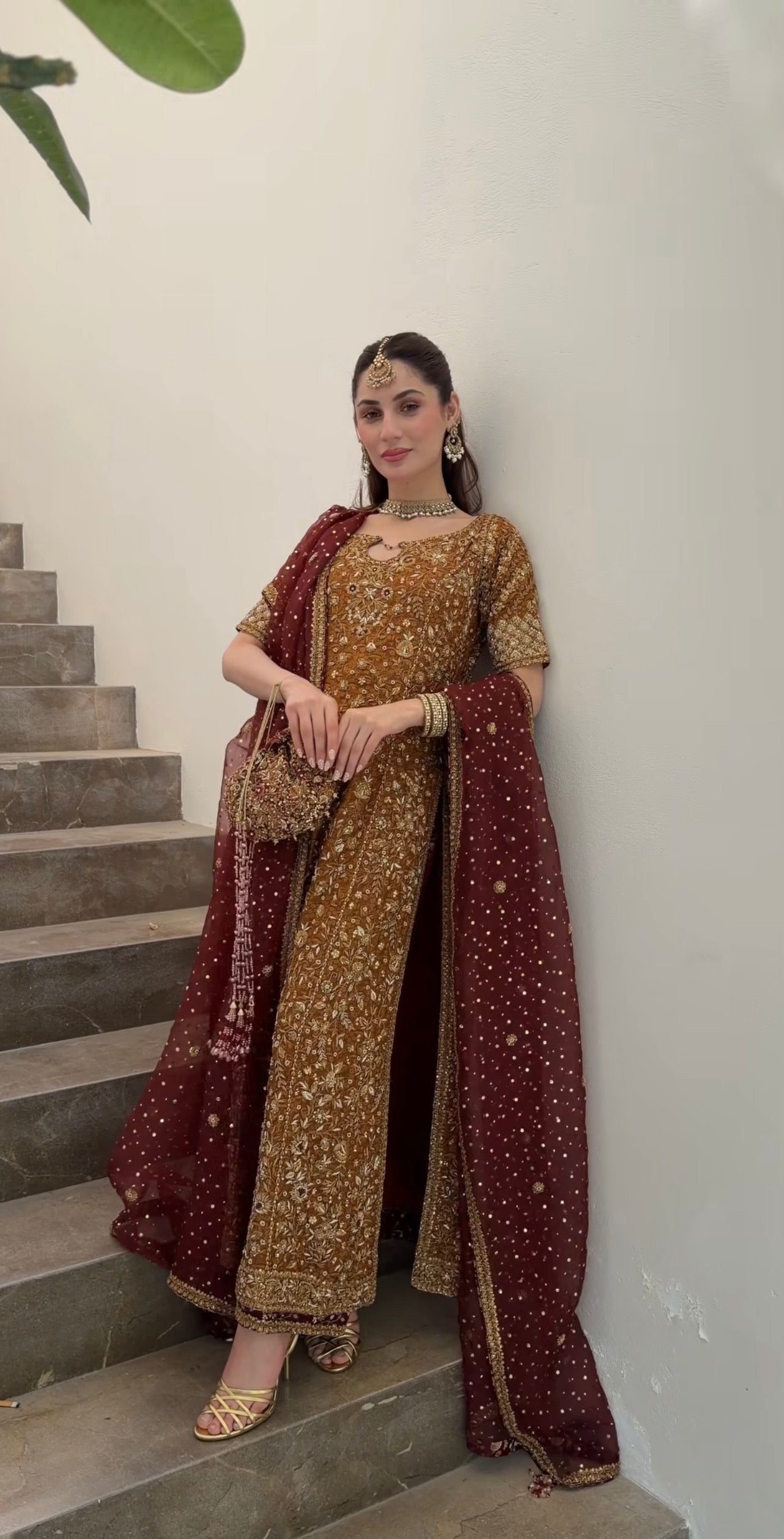 Zeeshan Danish - Burnt Orange Ayla's Atelier