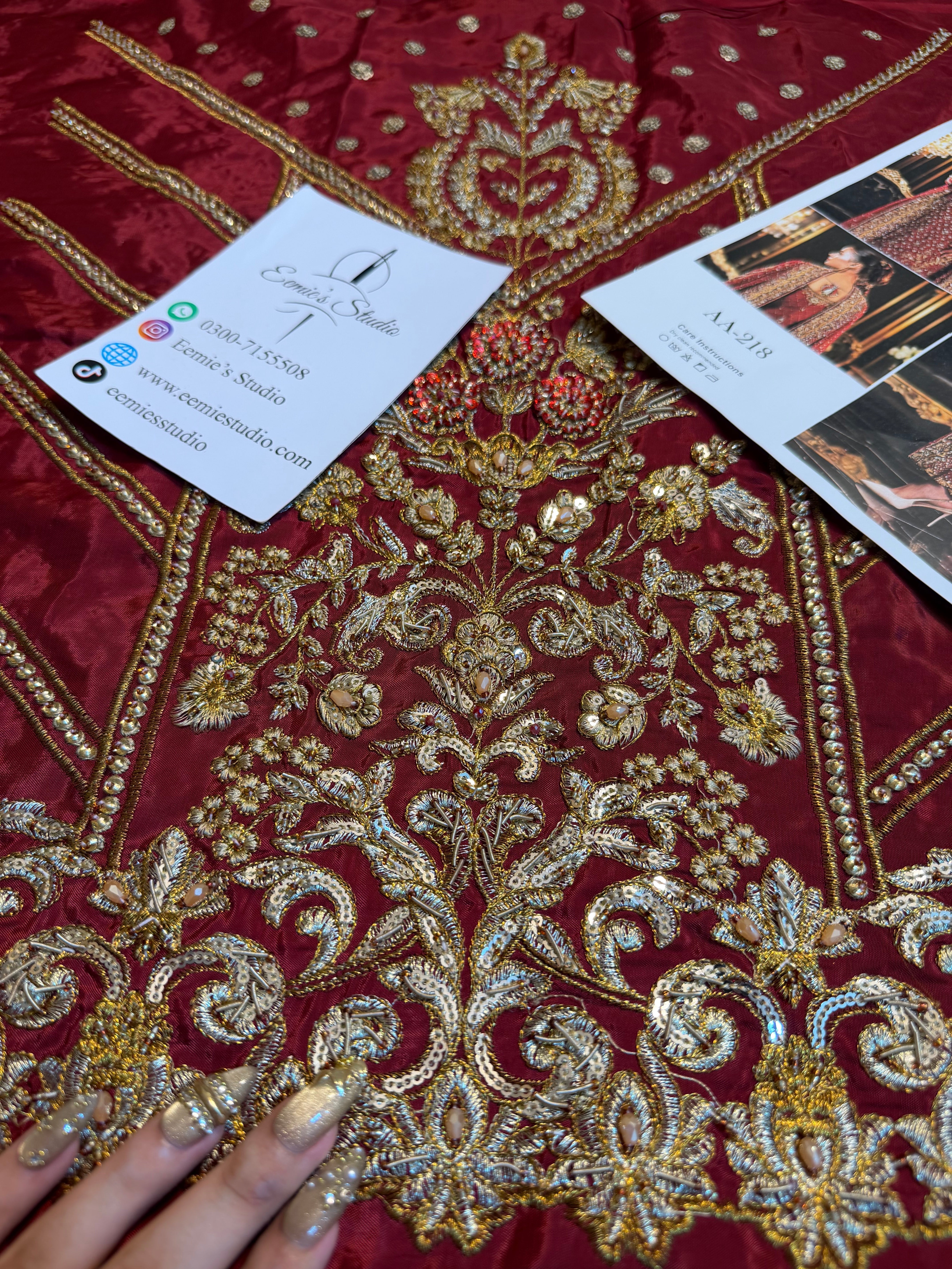 Usama Silk - Crimson Jewelcourt Ayla's Atelier