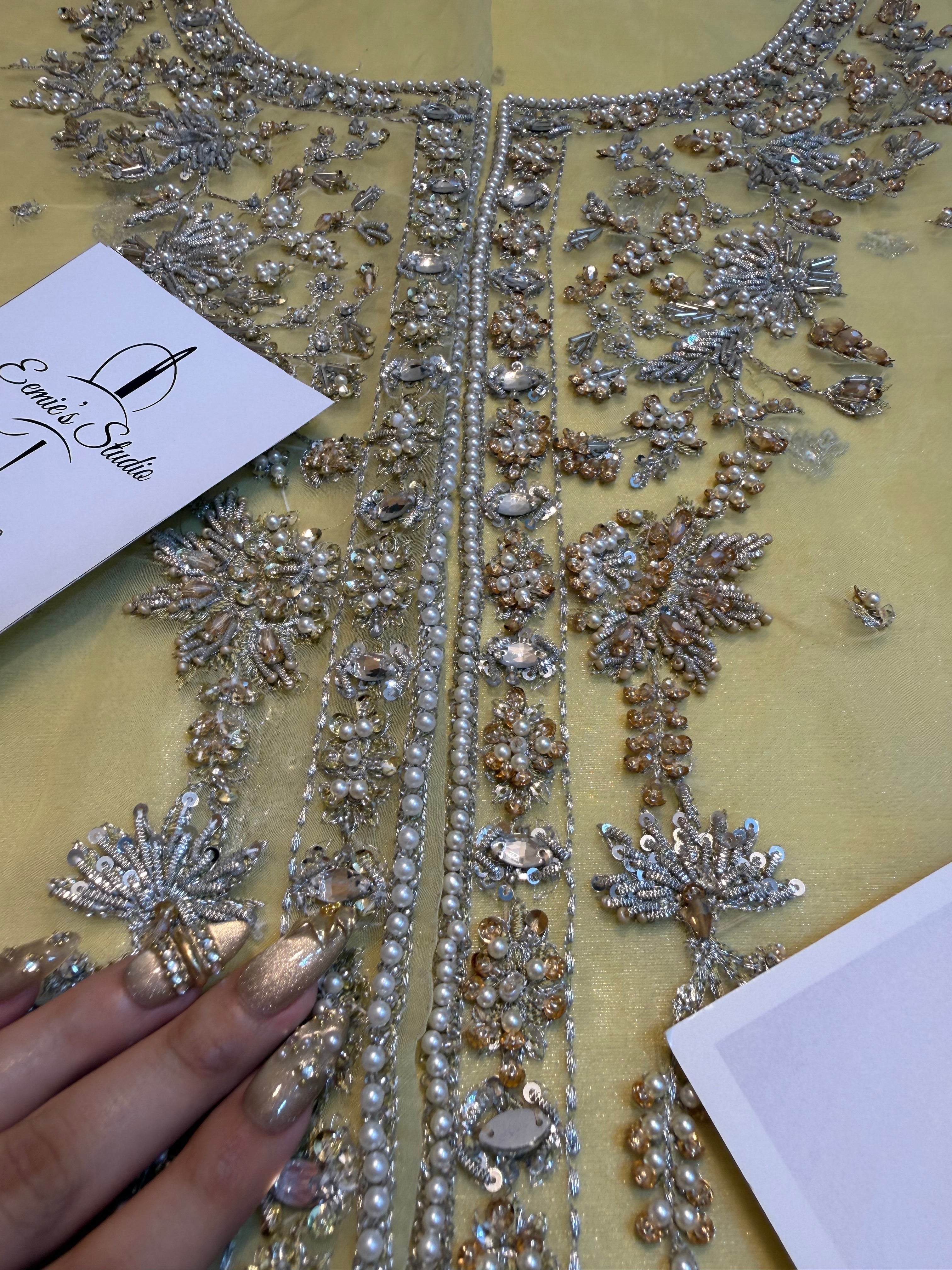 Maria.B Retro Shadmani Couture - Serelia Ayla's Atelier