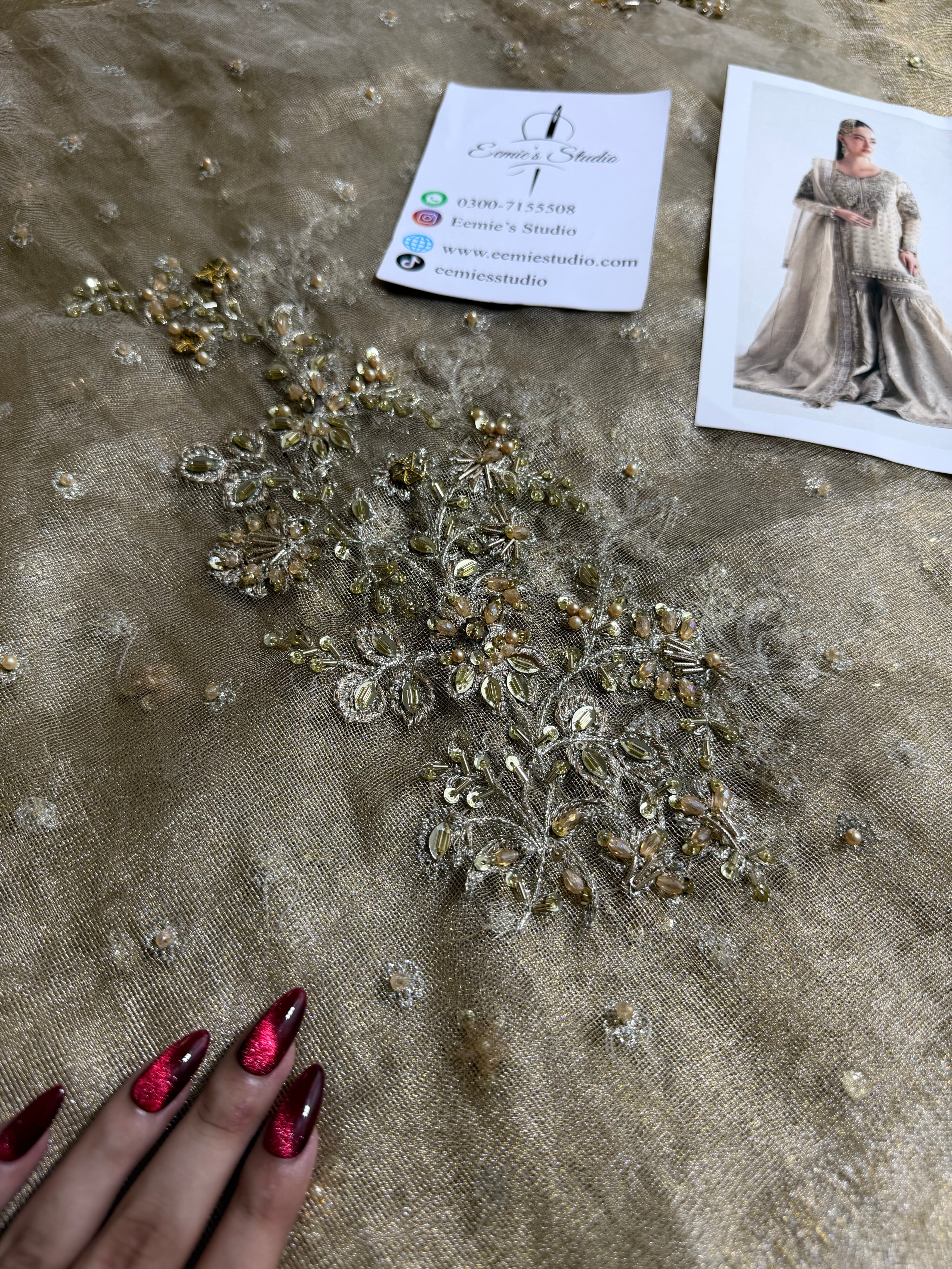 Maria.B Retro Shadmani Couture - Mayrozeh Ayla's Atelier