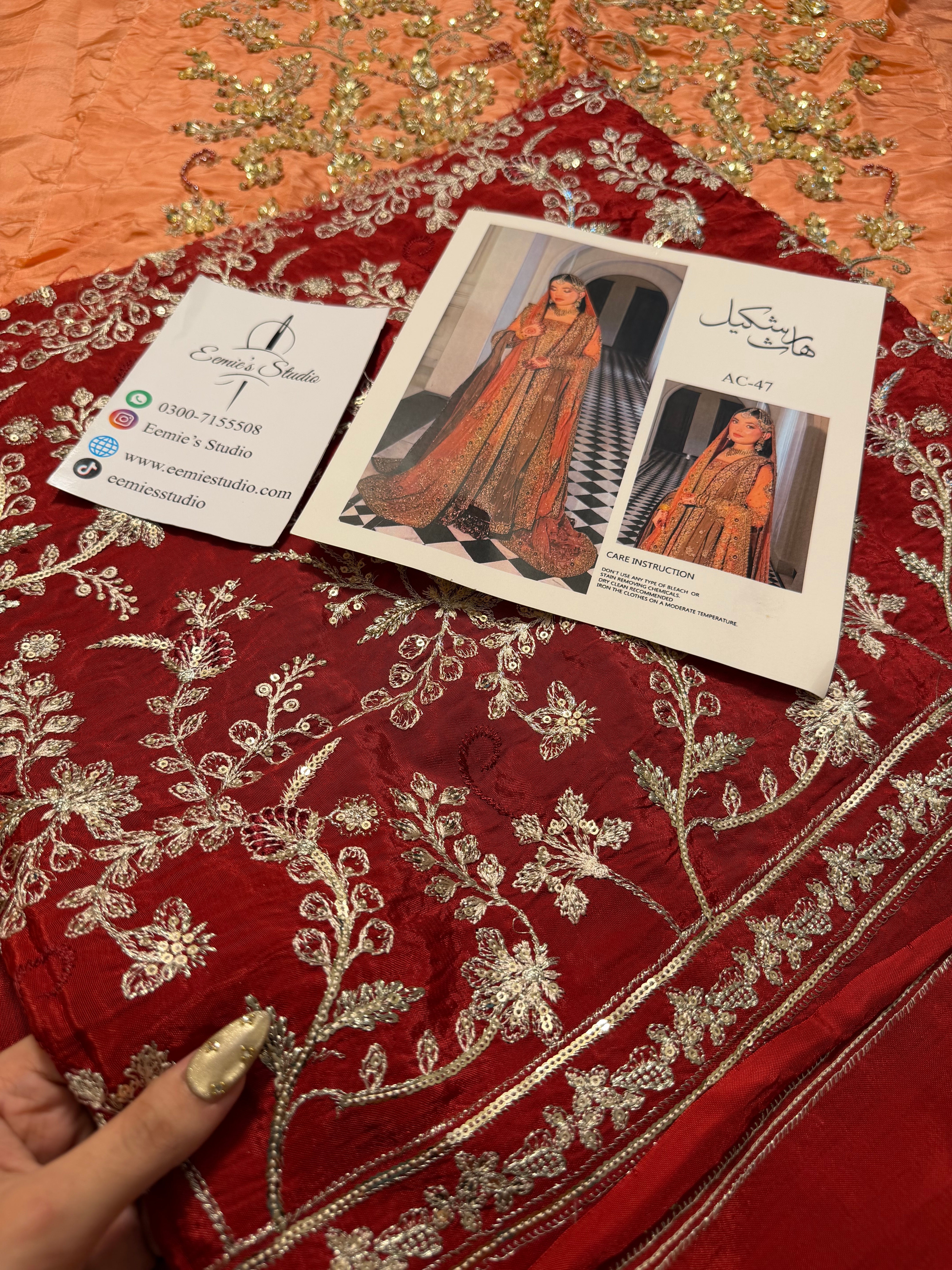 Haris Shakeel - Safeera (with 2 duppatas) Ayla's Atelier