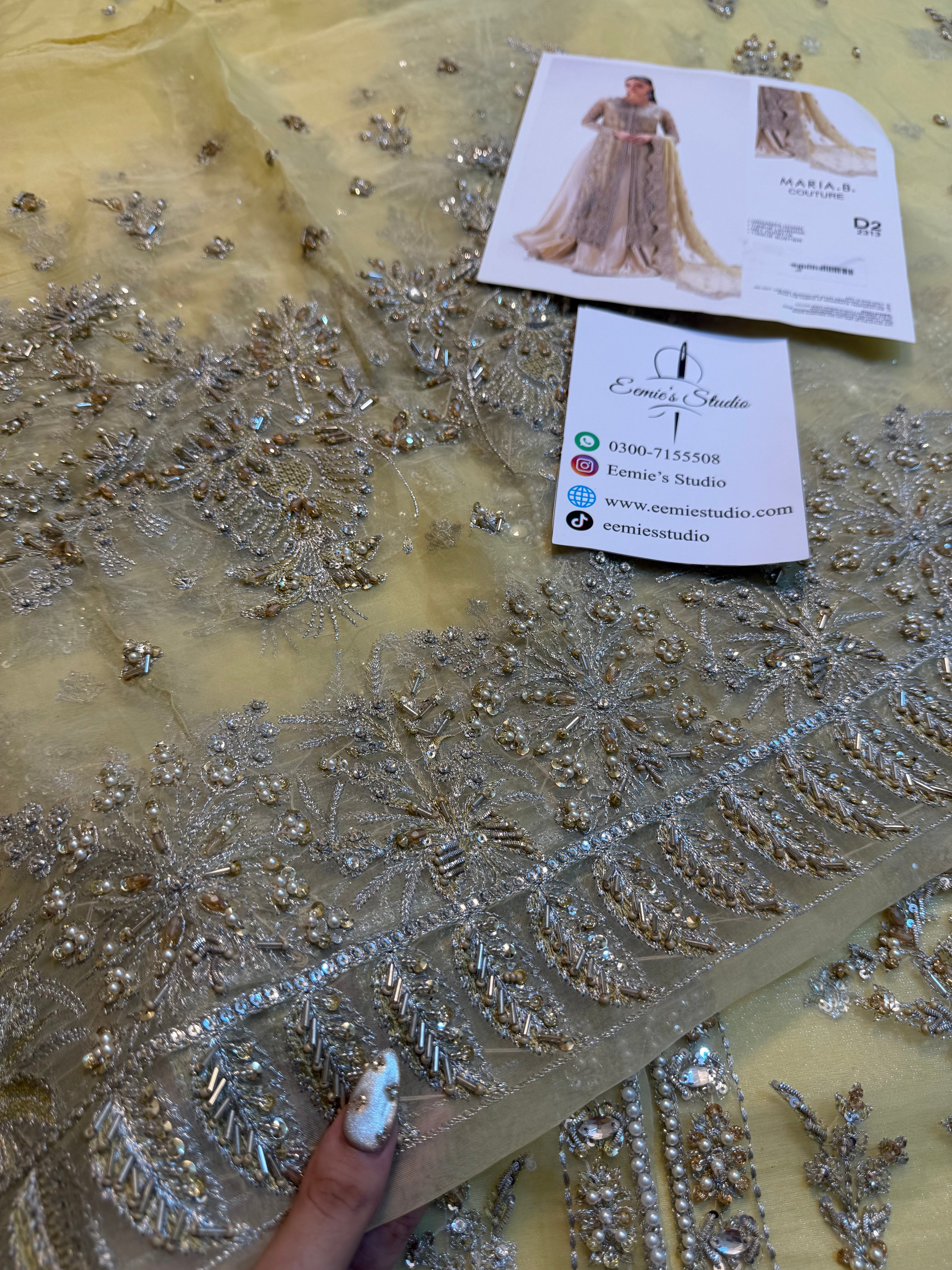 Maria.B Retro Shadmani Couture - Serelia Ayla's Atelier