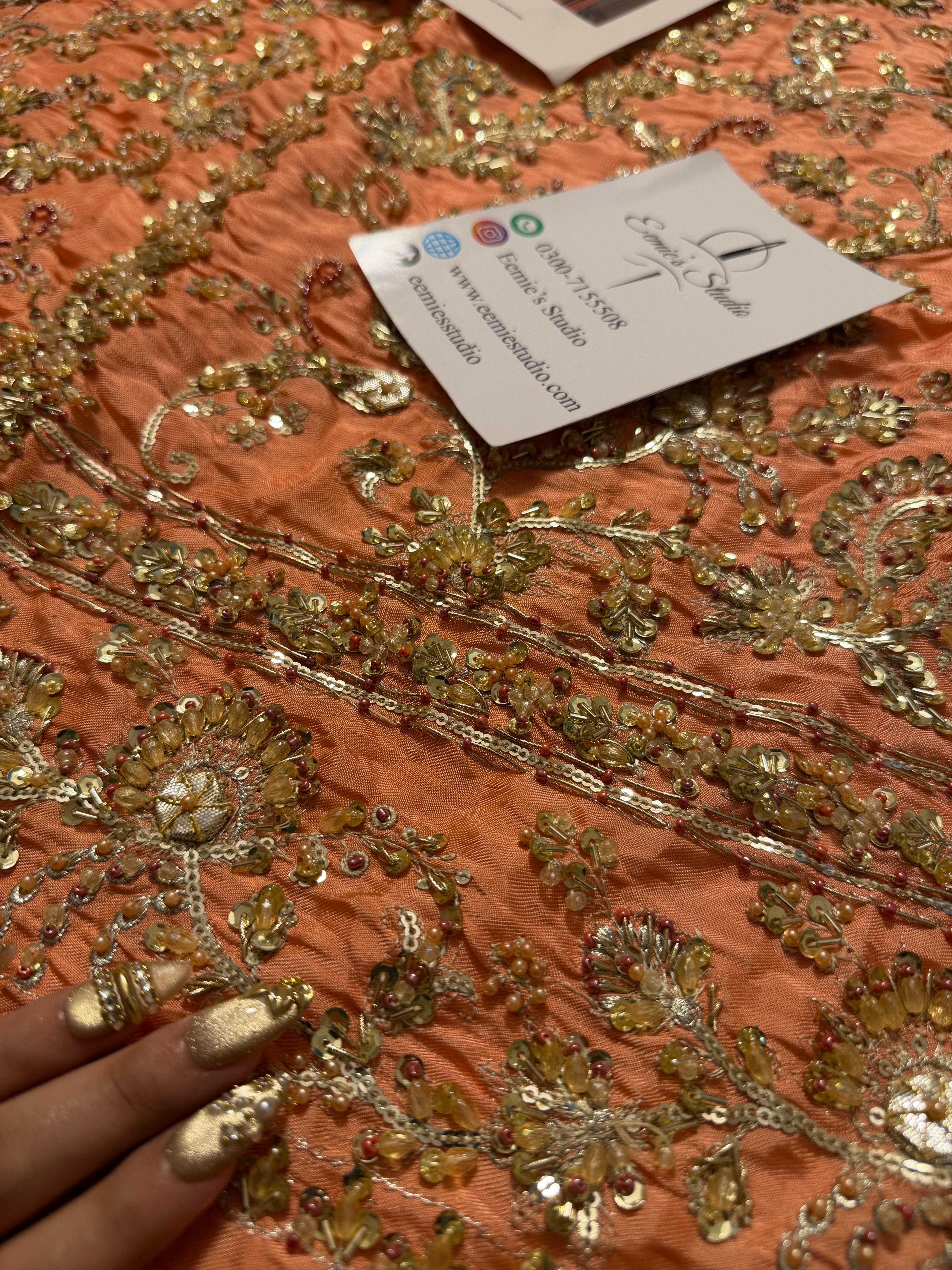 Haris Shakeel - Safeera (with 2 duppatas) Ayla's Atelier