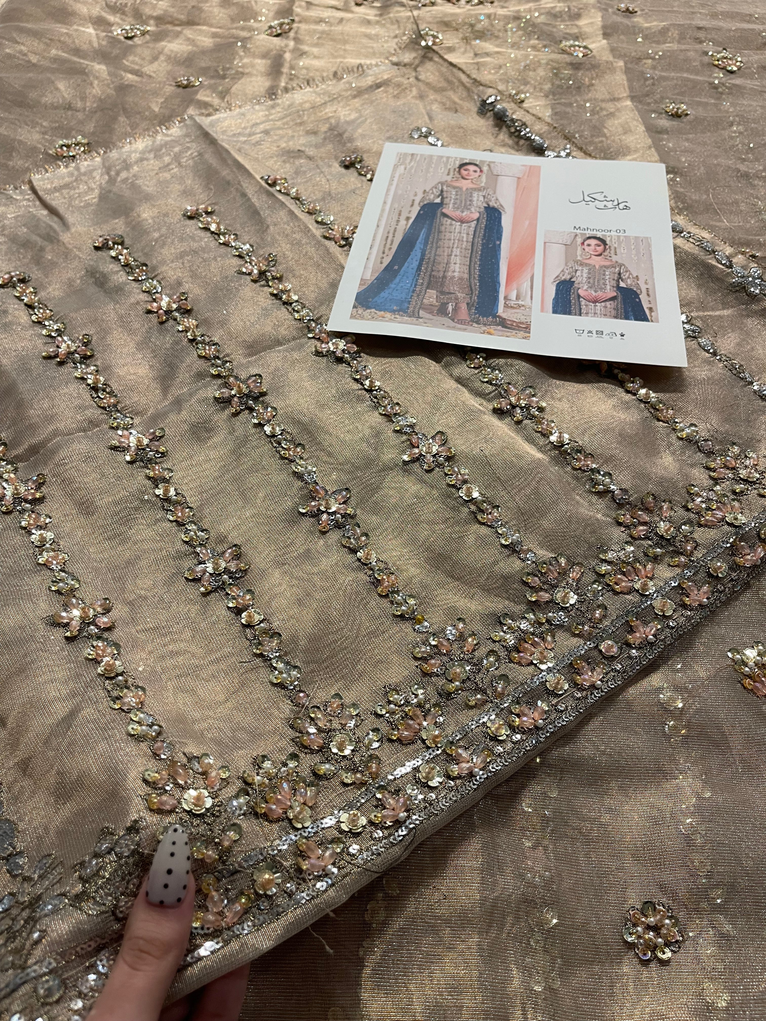 Haris Shakeel - Mahnoor (4 piece) Eemie's Studio