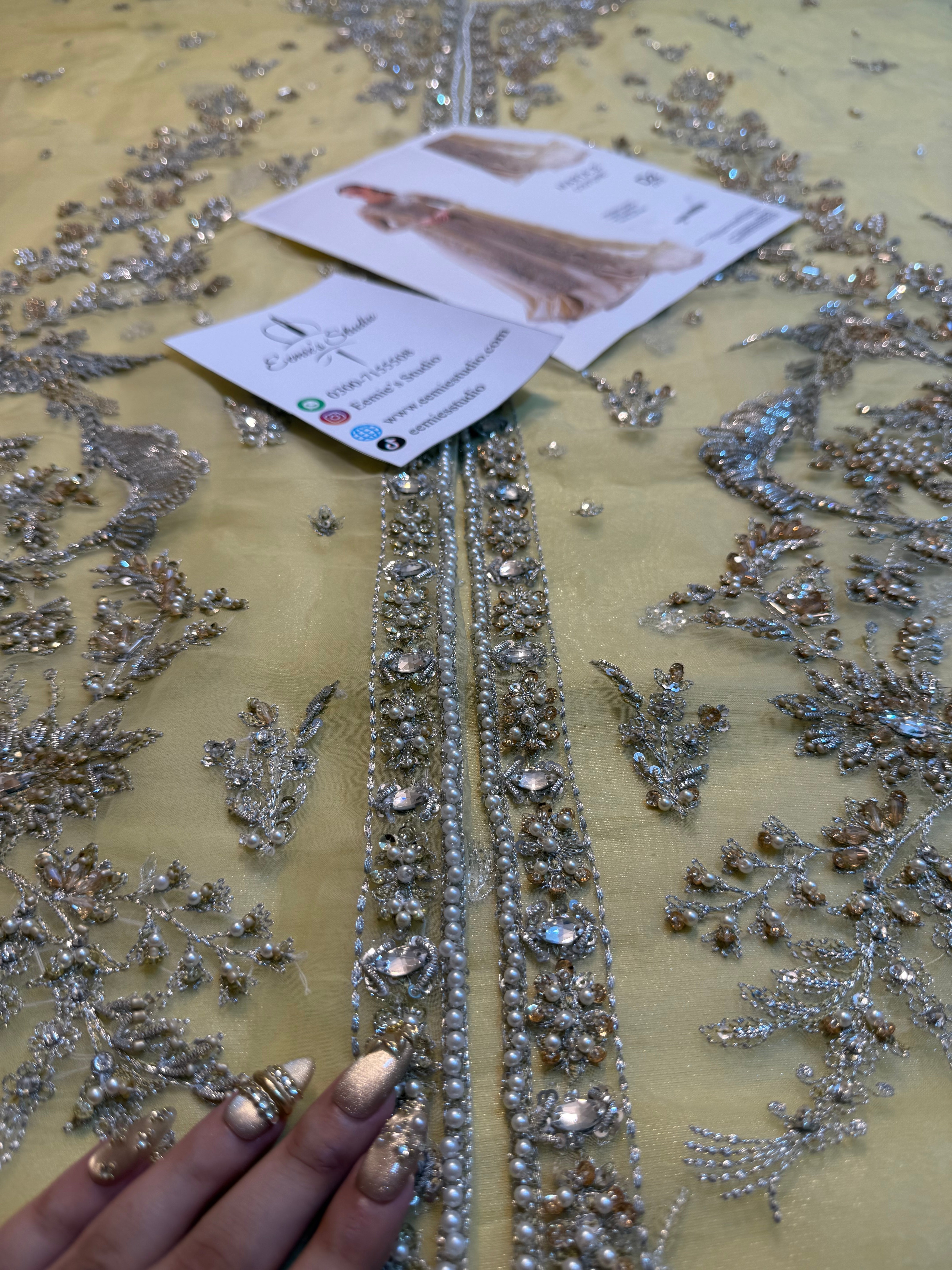 Maria.B Retro Shadmani Couture - Serelia Ayla's Atelier