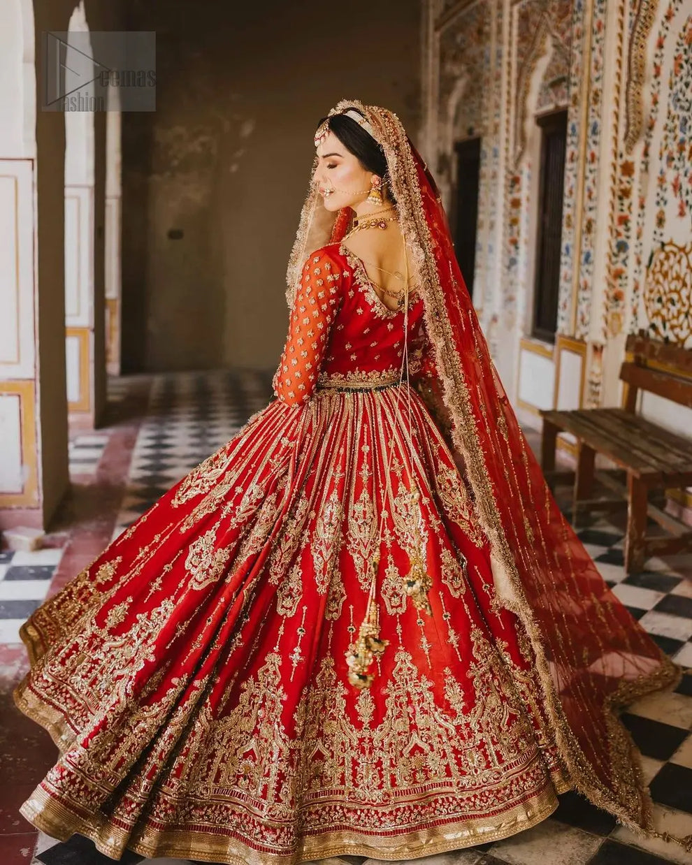 Maha Wajahat Khan - Luxury Bridal Lehenga My Store