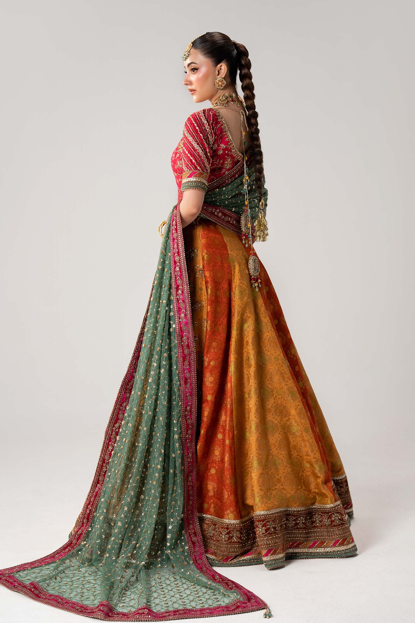 Maria.B Retro Shadmani Couture - Merjan Ayla's Atelier