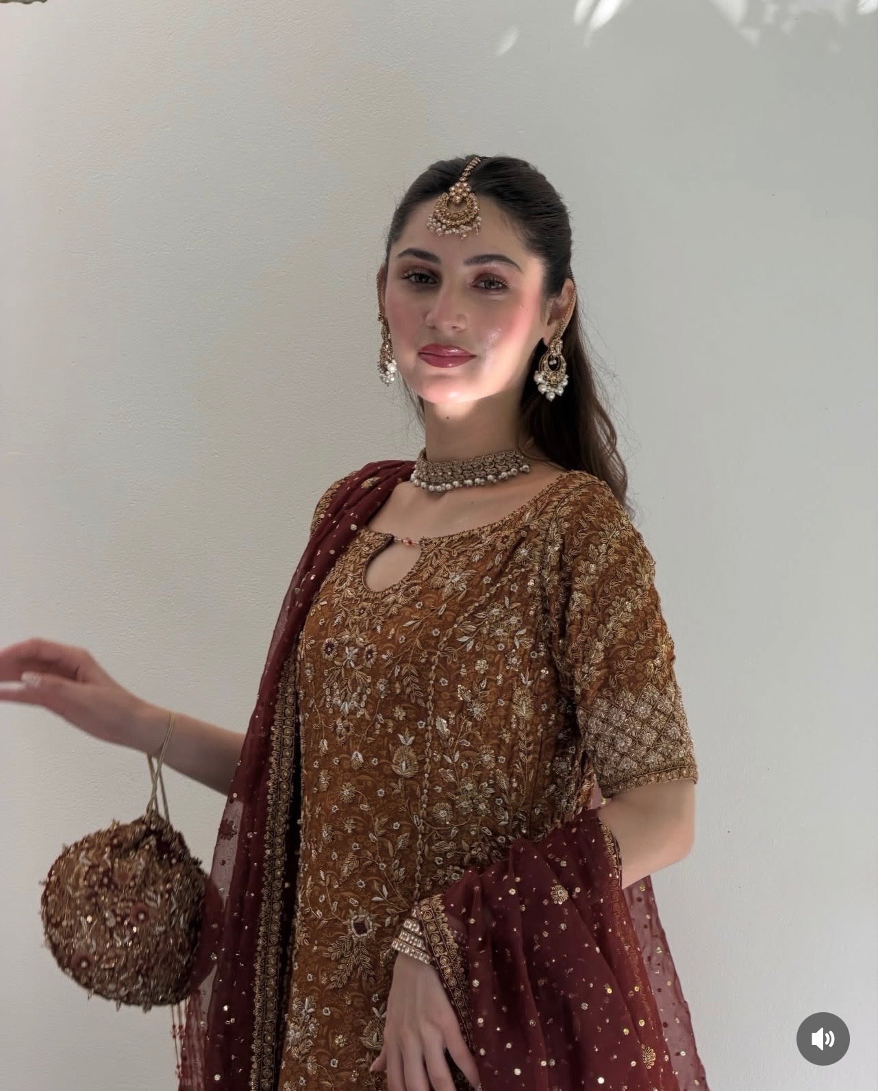 Zeeshan Danish - Burnt Orange Ayla's Atelier