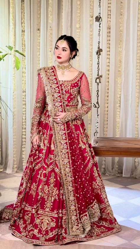 Faiza Saqlain couture bridal lehenga Ayla's Atelier