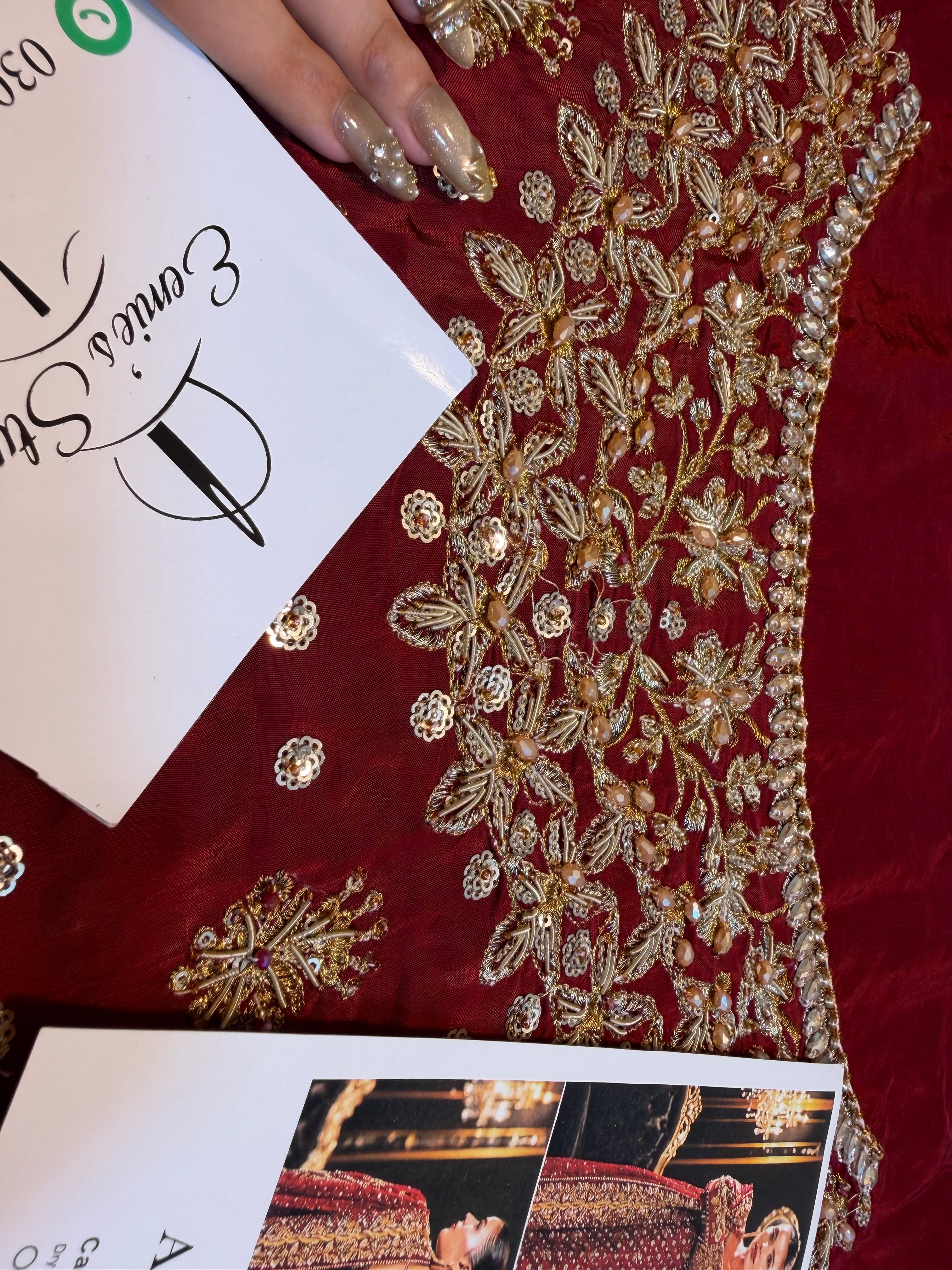 Usama Silk - Crimson Jewelcourt Ayla's Atelier